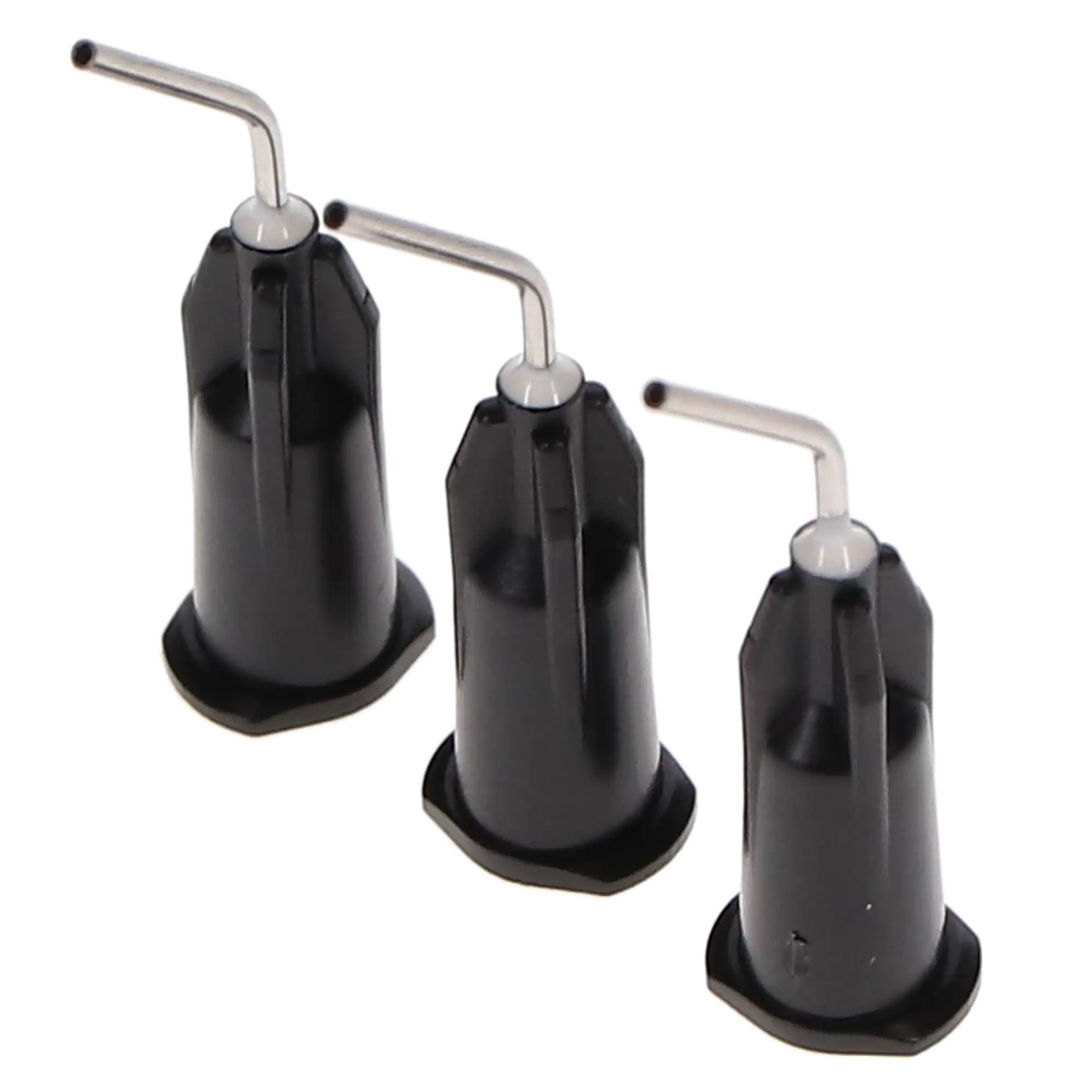 Defend Plus Pre-Bent Needle Dispensing Tips, 19 Gauge, Black, 100/Pk, PN-1229 thumbnail 2