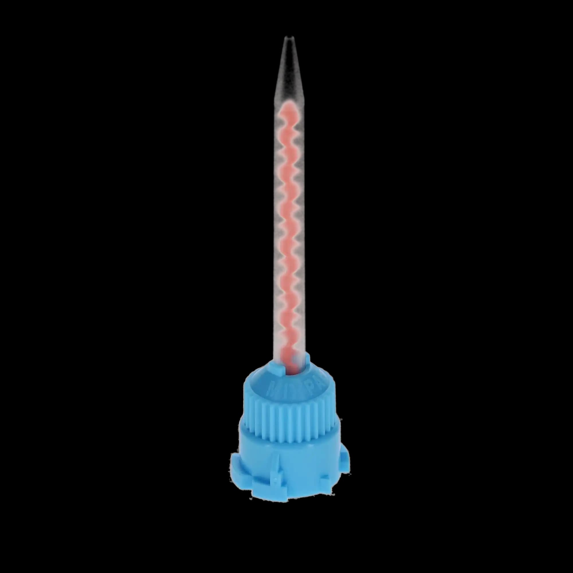 Defend T-Mix Mixing Tips, Crown & Bridge, 10:1/4:1, Blue/Orange, Short, 25/Pk, VP8108T thumbnail 2