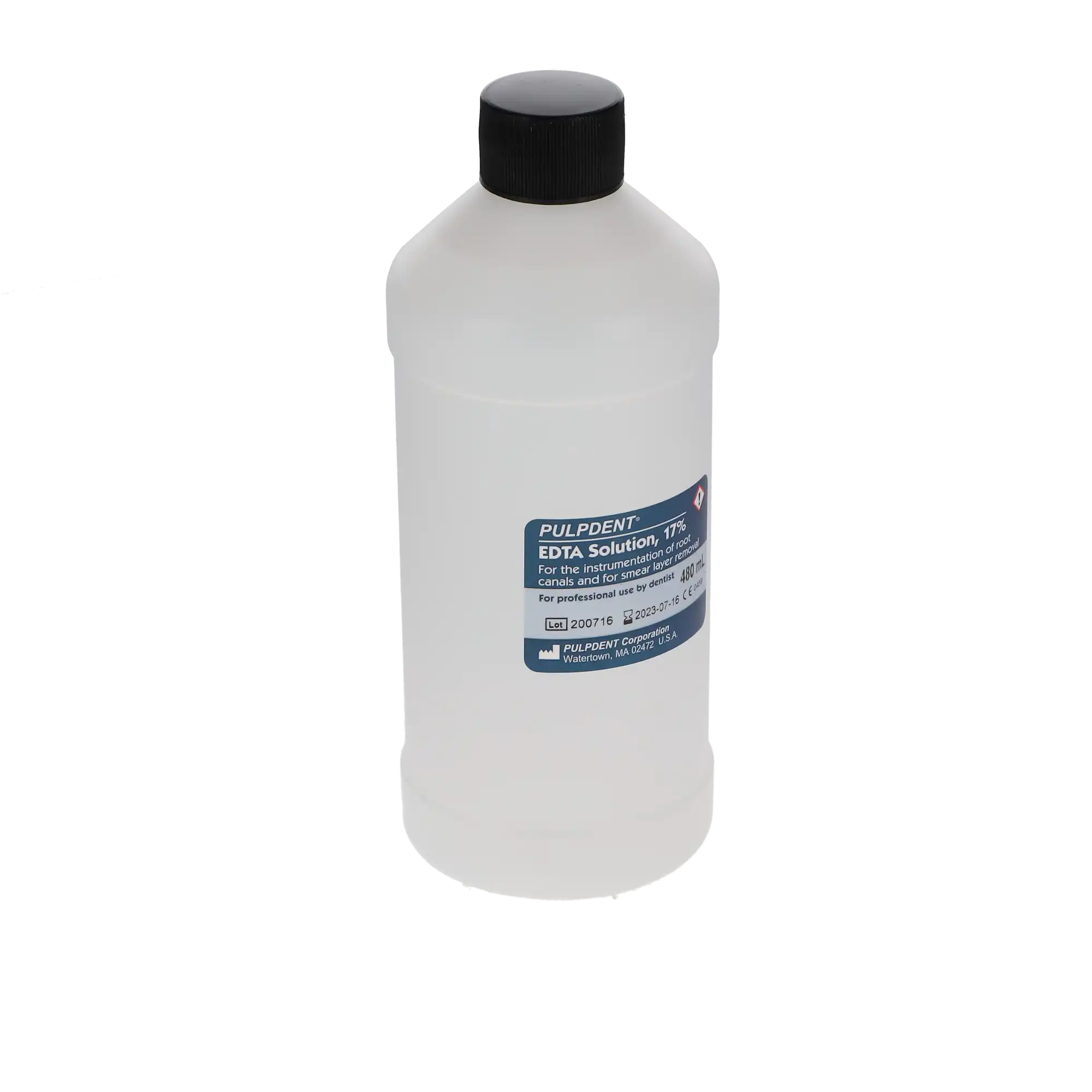Pulpdent EDTA Solution 17%, 480 mL (16 oz) Bottle, EDTA-480 thumbnail 4
