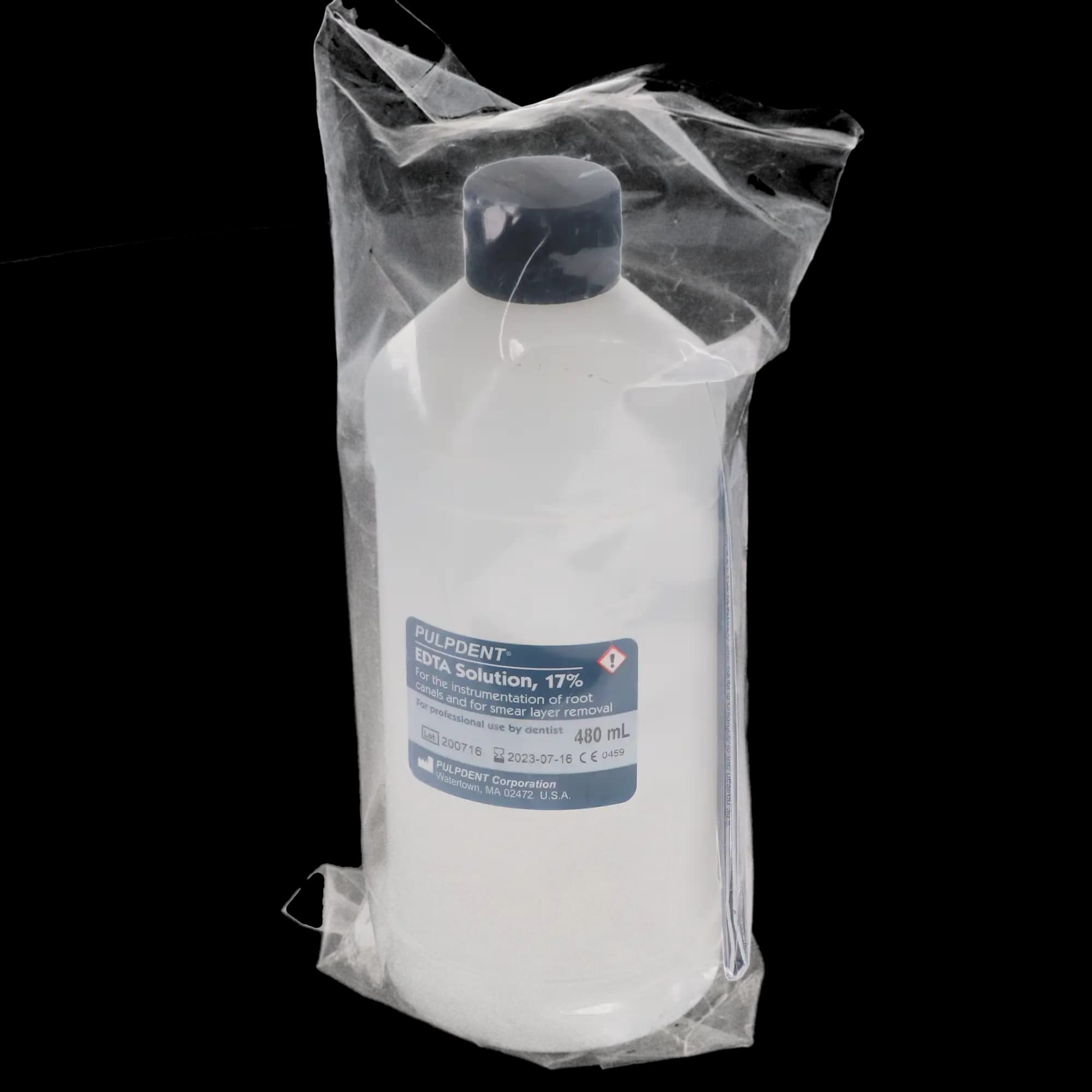 Pulpdent EDTA Solution 17%, 480 mL (16 oz) Bottle, EDTA-480 thumbnail 6