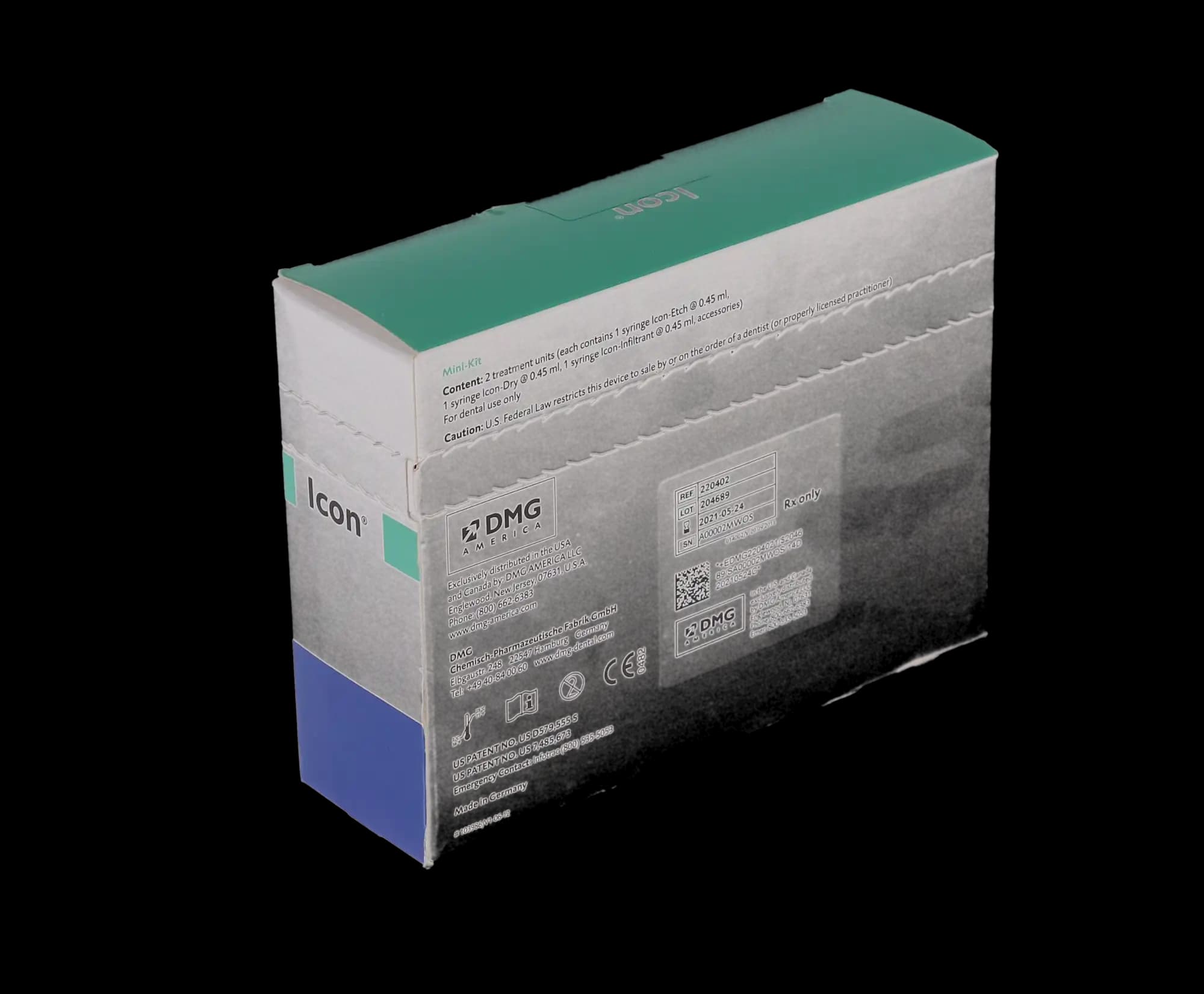 DMG Icon Smooth Surface Mini Kit, Caries Infiltrant, 2 Patient Packs, 220402 thumbnail 11