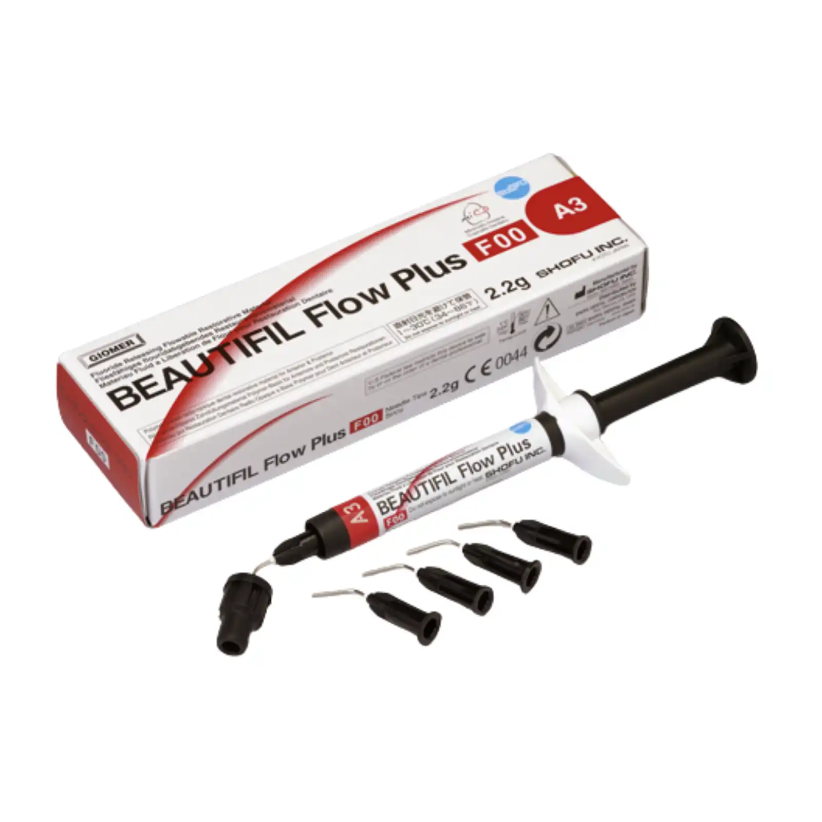 Beautifil Flow Plus F00 Zero Flow Hybrid Restorative Syringe, Shade A0.5, 2.2g, Refill, 2000 thumbnail 9