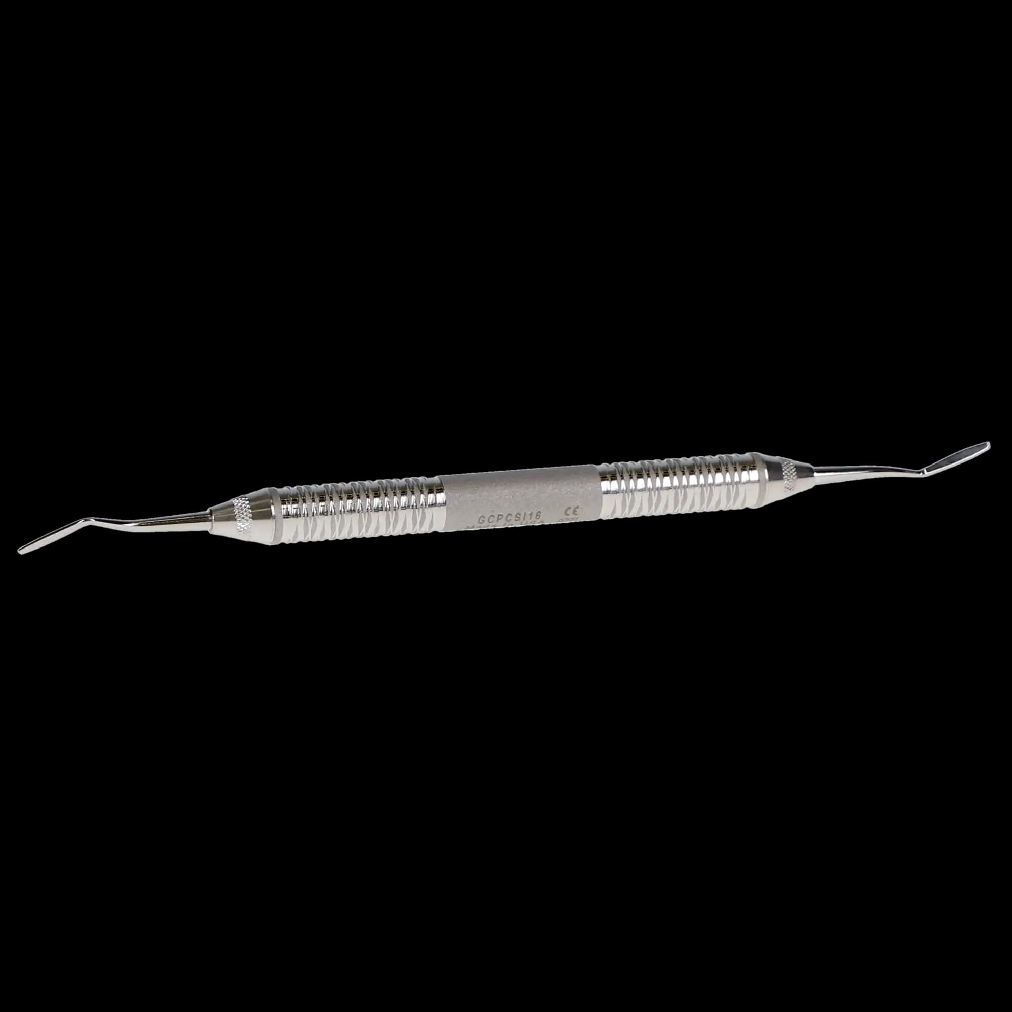 Hu-Friedy Gingival Cord Packer, Serrated, Double-End, #6 Satin Steel Handle, CSI-1, 1/Pk, GCPCSI16 thumbnail 2