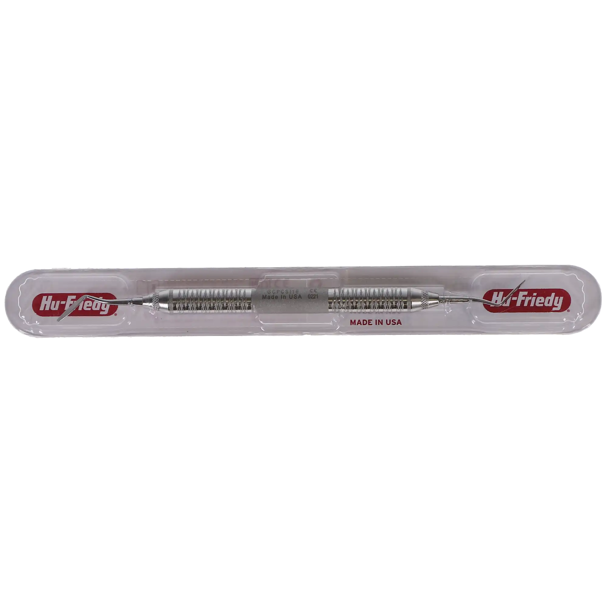 Hu-Friedy Gingival Cord Packer, Serrated, Double-End, #6 Satin Steel Handle, CSI-1, 1/Pk, GCPCSI16 thumbnail 5