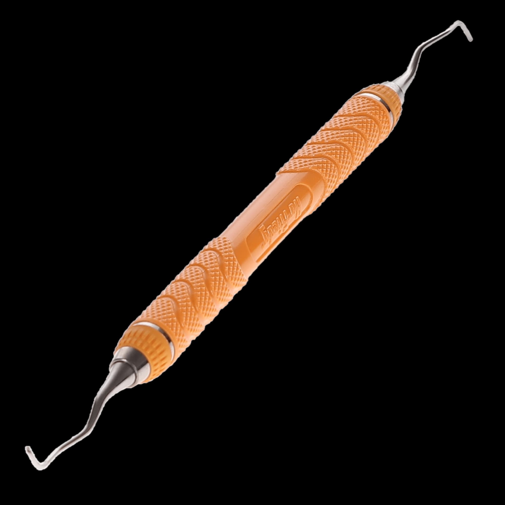 Hu-Friedy EverEdge 2.0 Gracey Curette 11/12, Double-Ended, Resin 8 Colors #C8 Orange Handle, SG11/12C8E2 thumbnail 3