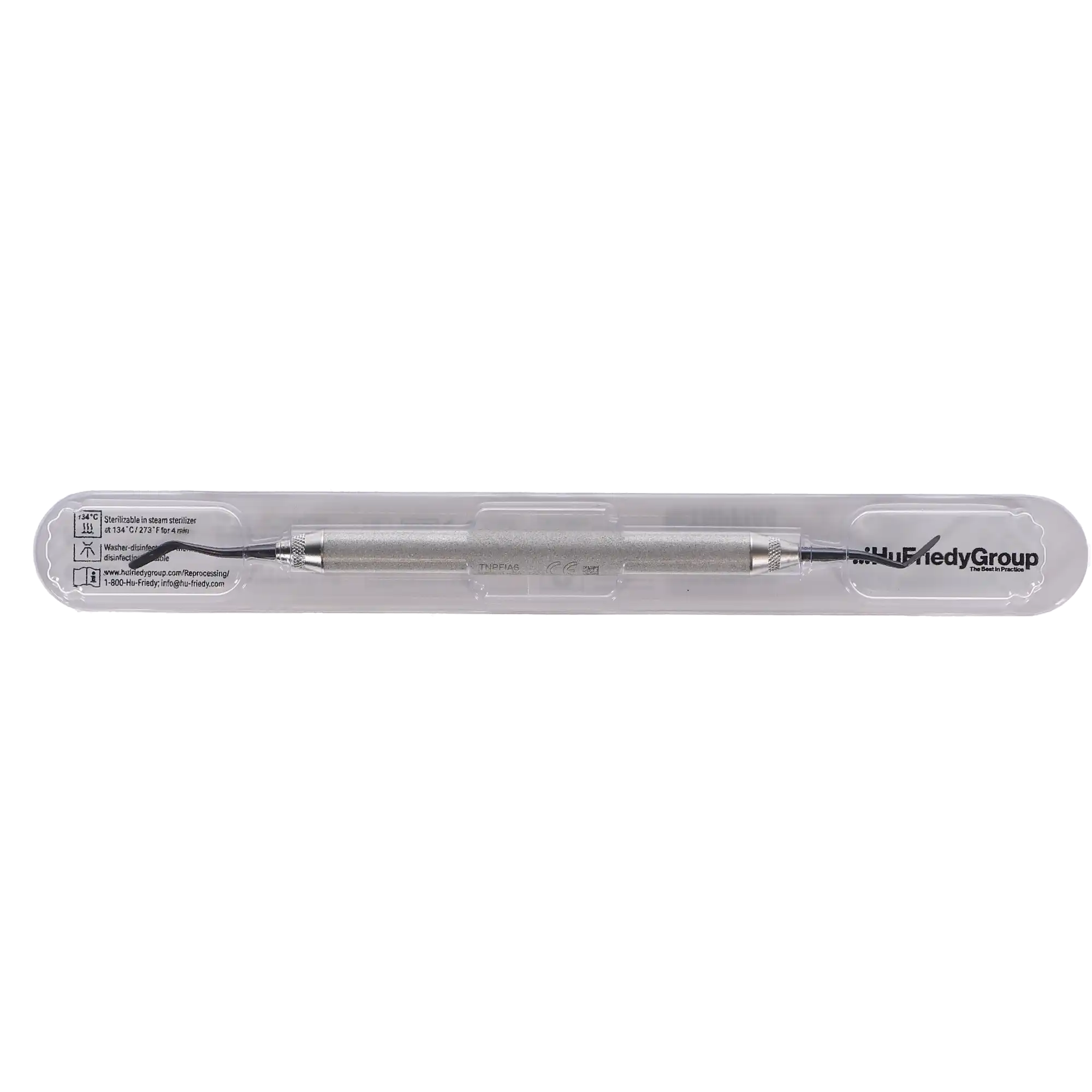 Hu-Friedy XTS A6 Double-Ended Plastic Filling Instrument, #6S Smooth Satin Steel Handle, TNPFIA6 thumbnail 5