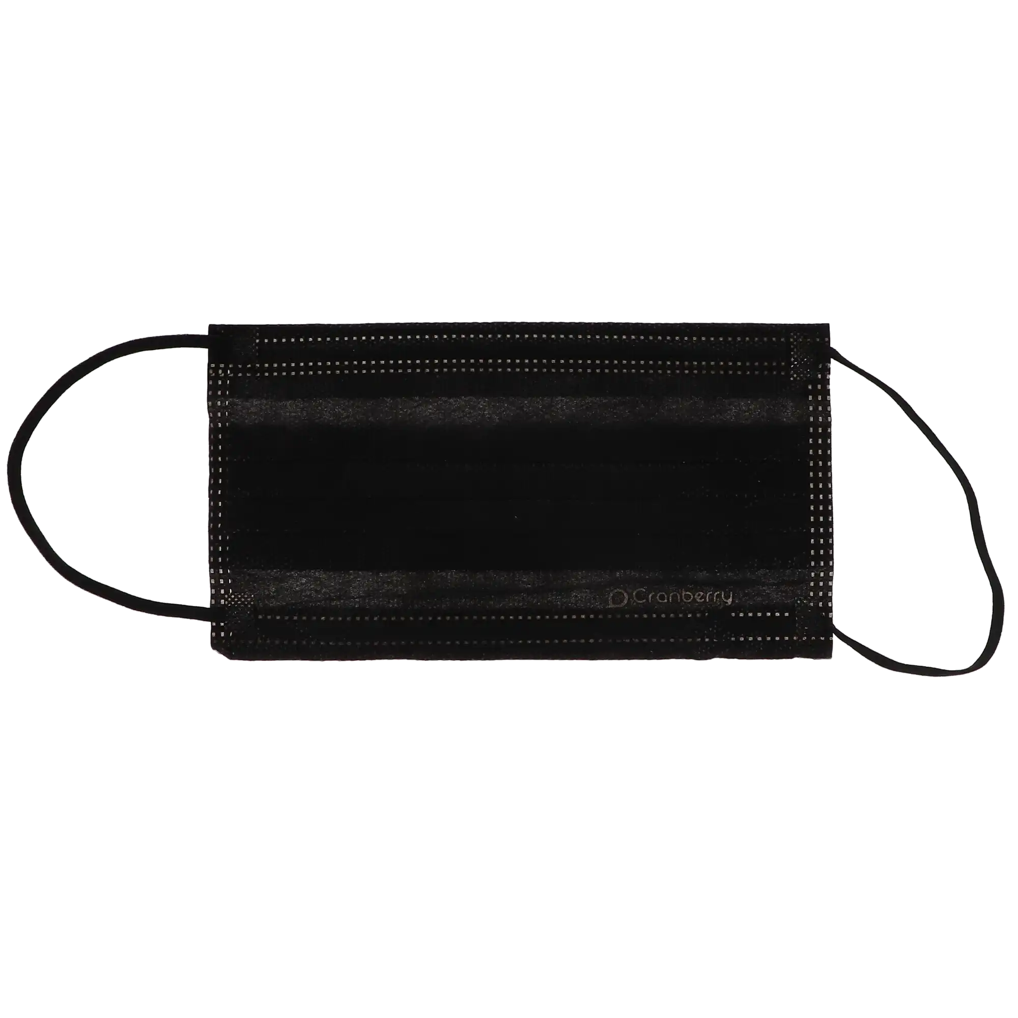 Cranberry Carbon ASTM Level 3 Earloop Face Mask, 4-Ply, Black, 50/Box, C2900K thumbnail 12