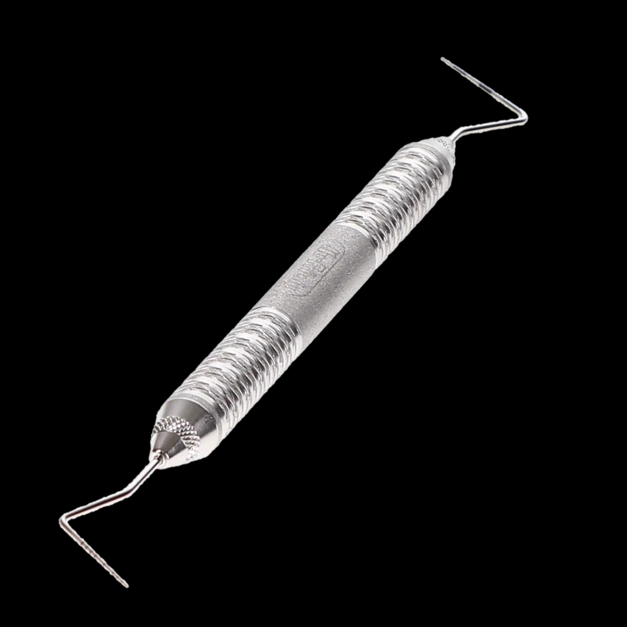 Hu-Friedy Qulix Color-Coded Double-Ended Periodontal Probe CP12/Thin Williams (1-2-3-5-7-8-9-10), #6 Satin Steel Handle, PCP12/QOW6 thumbnail 2
