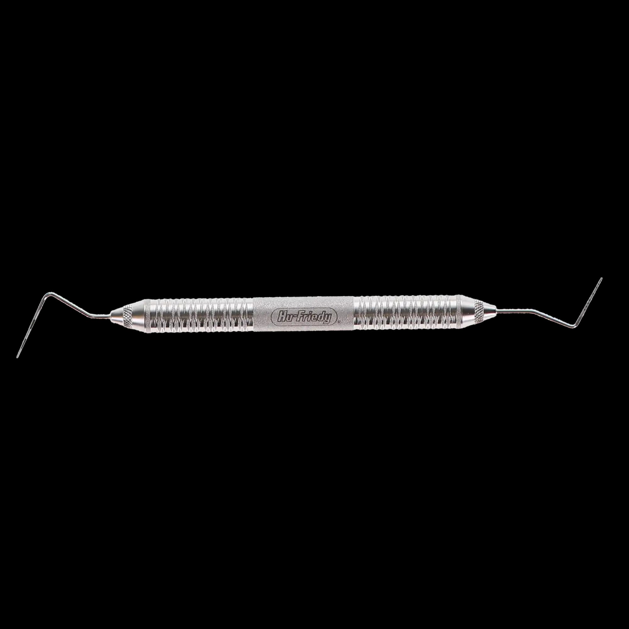 Hu-Friedy Qulix Color-Coded Double-Ended Periodontal Probe CP12/Thin Williams (1-2-3-5-7-8-9-10), #6 Satin Steel Handle, PCP12/QOW6 thumbnail 5