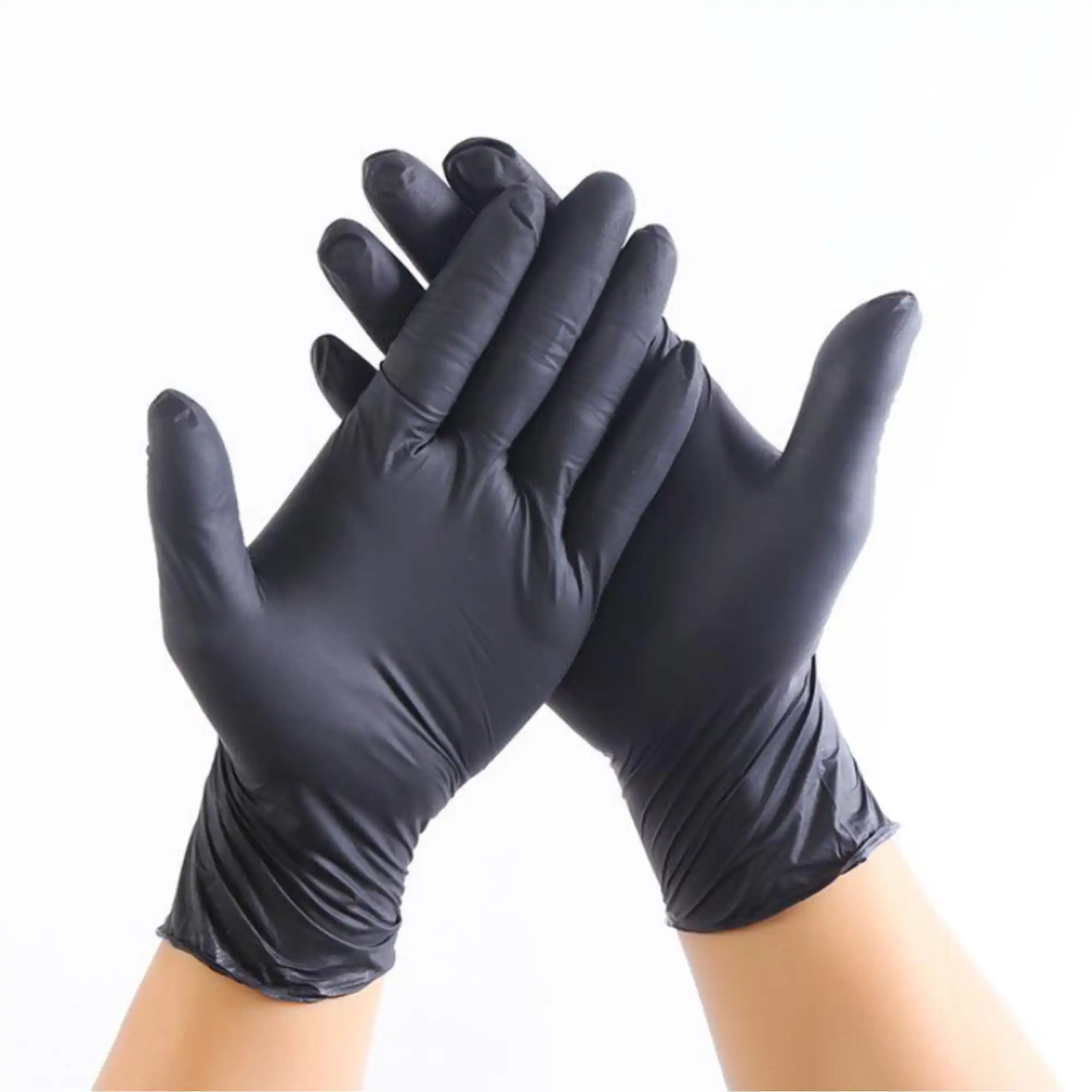 Cranberry Carbon Nitrile Exam Gloves, Powder-Free, Non-Sterile, Extra Small, Black, 200/Box, CR3235 thumbnail 11
