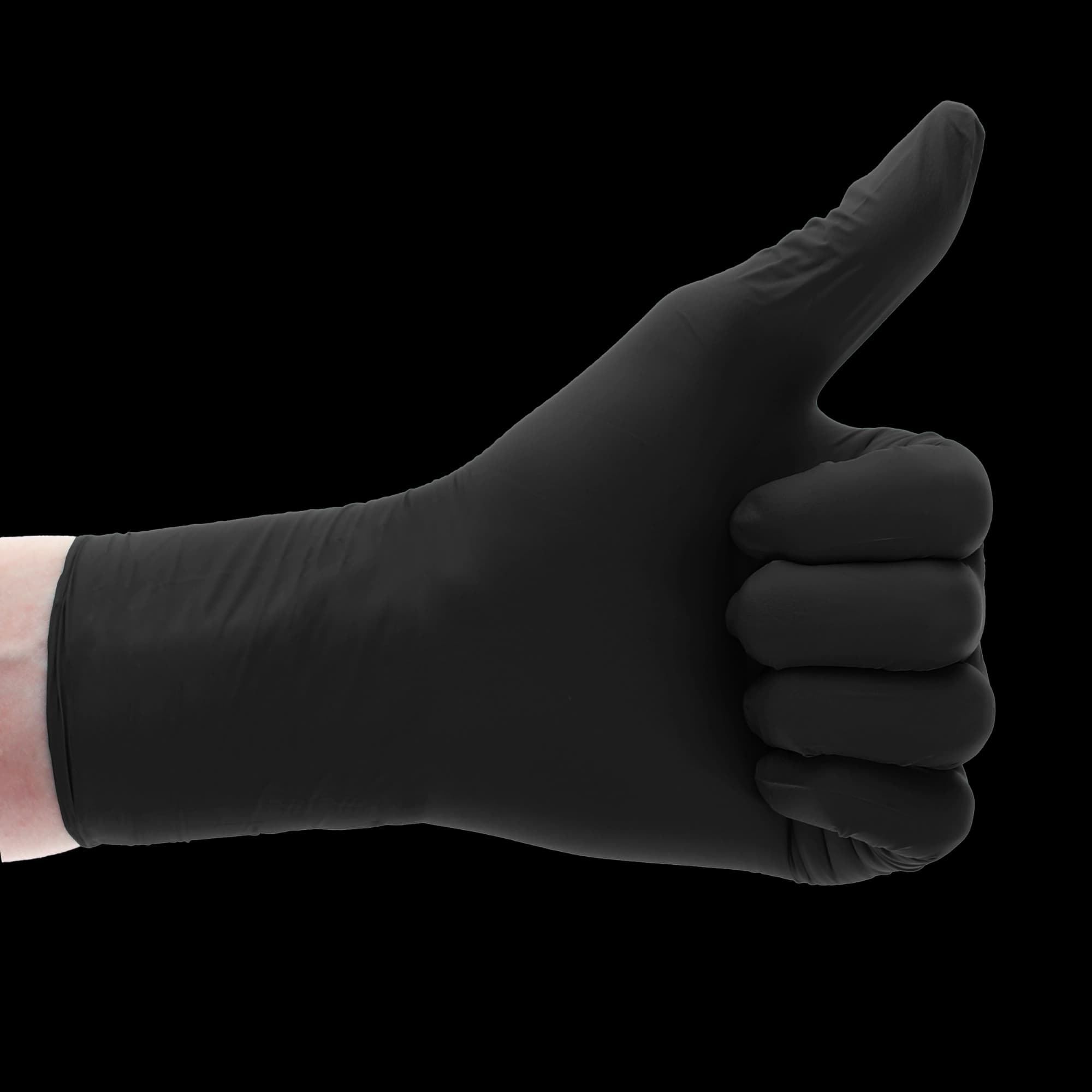 Cranberry Carbon Nitrile Exam Gloves, Powder-Free, Non-Sterile, Small, Black, 200/Box, CR3236 thumbnail 10