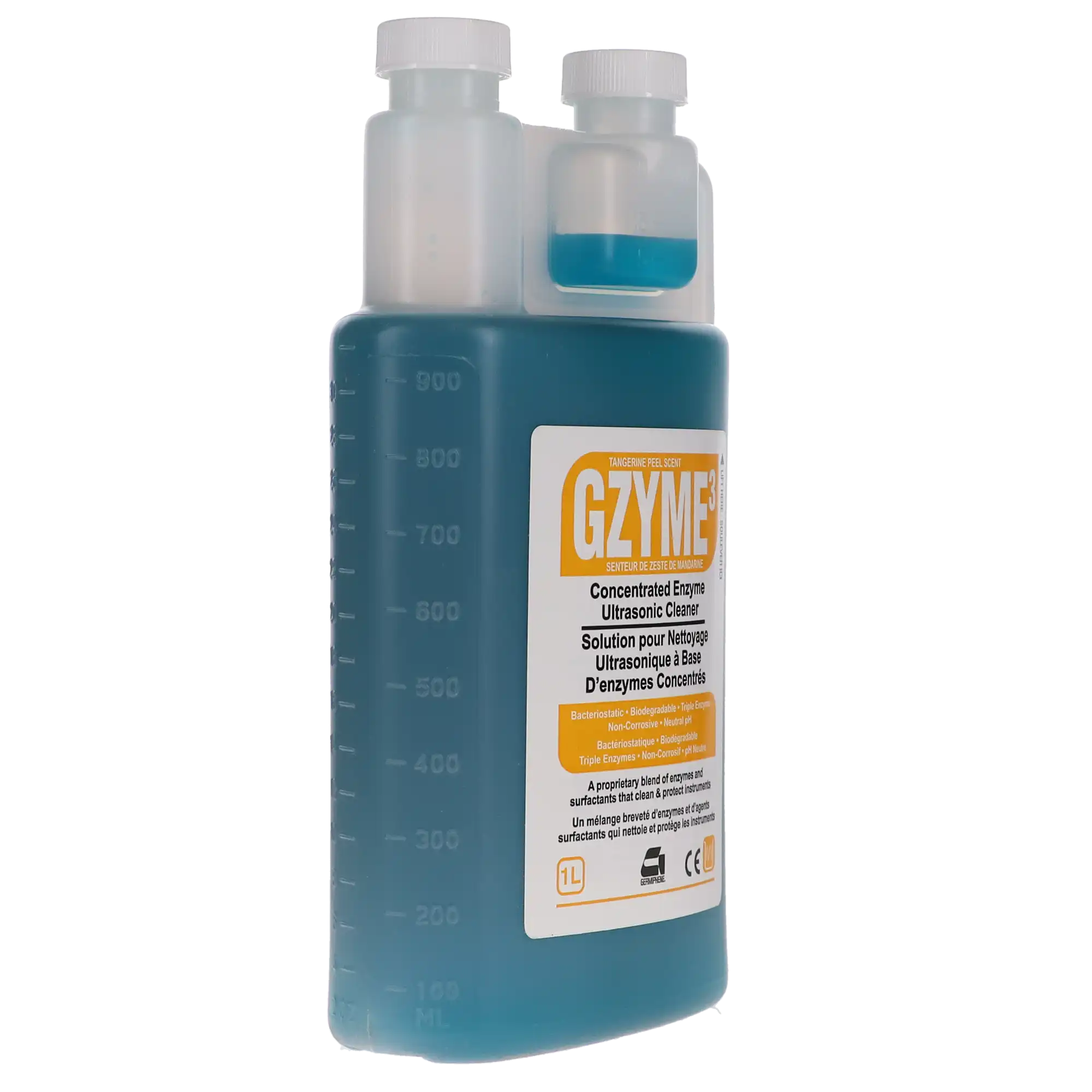 Germiphene Gzyme3 Enzymatic Cleaning Solution, 1 L Bottle, GZYX3-M thumbnail 2
