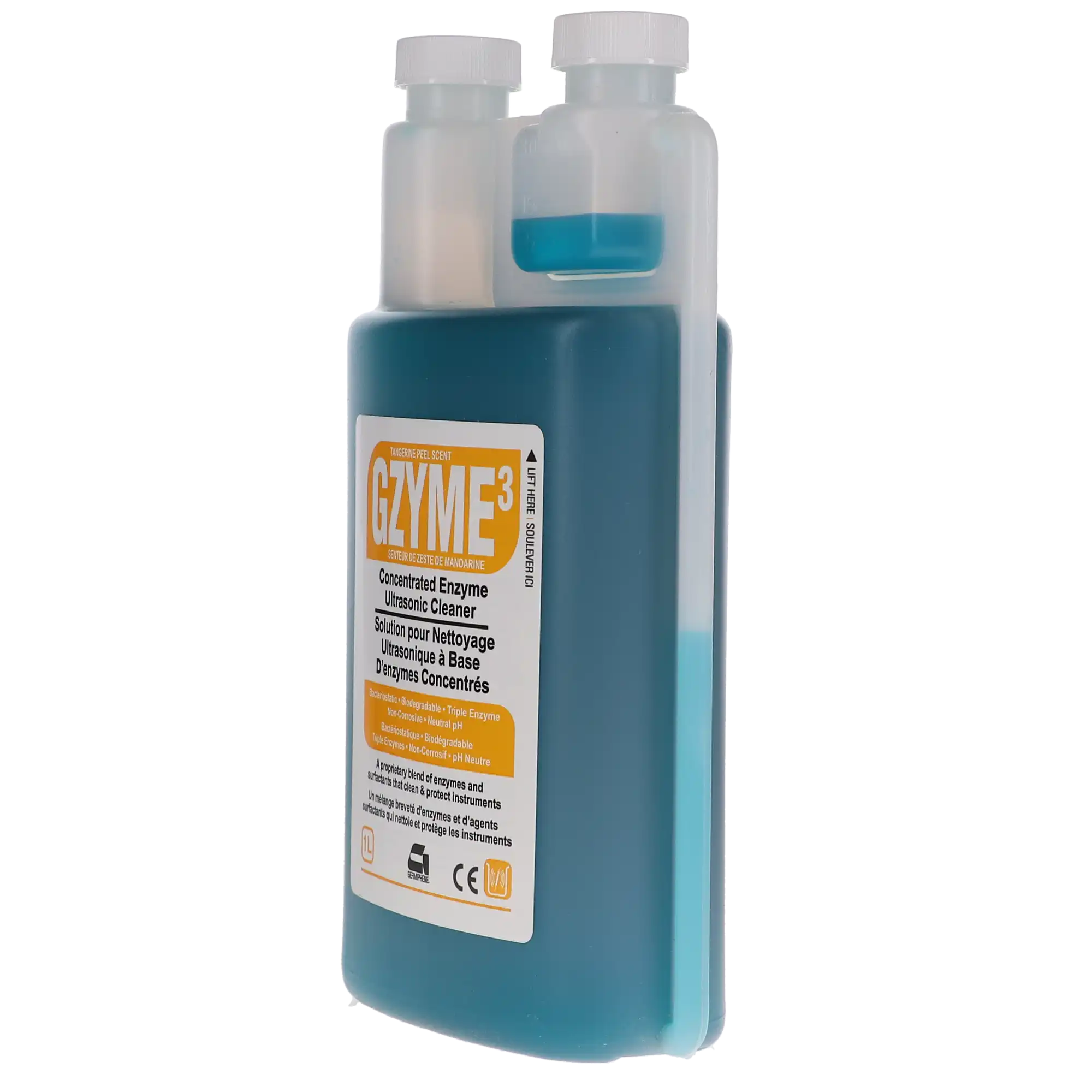 Germiphene Gzyme3 Enzymatic Cleaning Solution, 1 L Bottle, GZYX3-M thumbnail 4