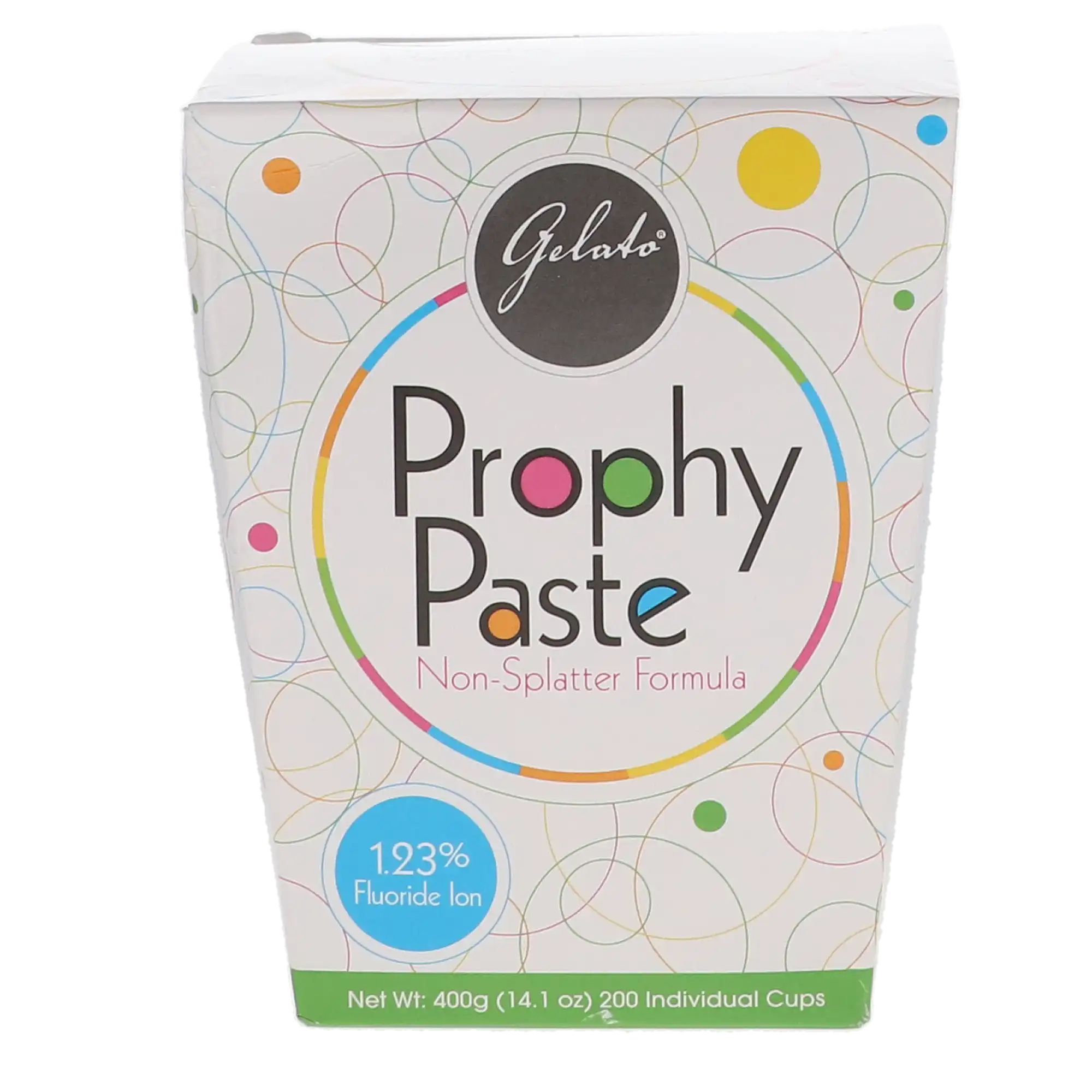 Gelato Prophy Paste with Fluoride, Medium Grit, Mint, Unit Dose Cups, 2 g, 200/Box, 24-02277 thumbnail 5