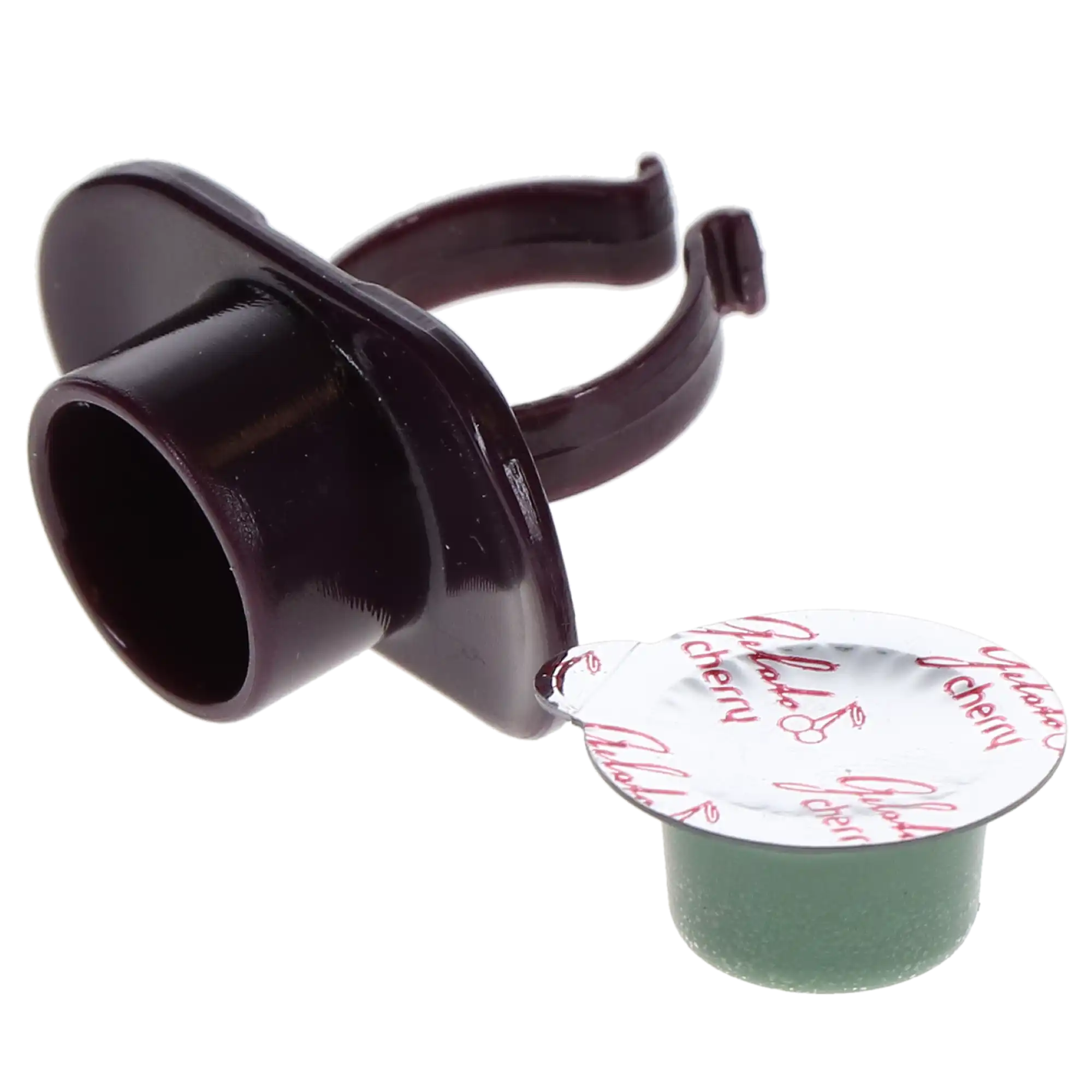 Gelato Prophy Paste with Fluoride, Medium Grit, Cherry, Unit Dose Cups, 2 g, 200/Box, 24-02477 thumbnail 2