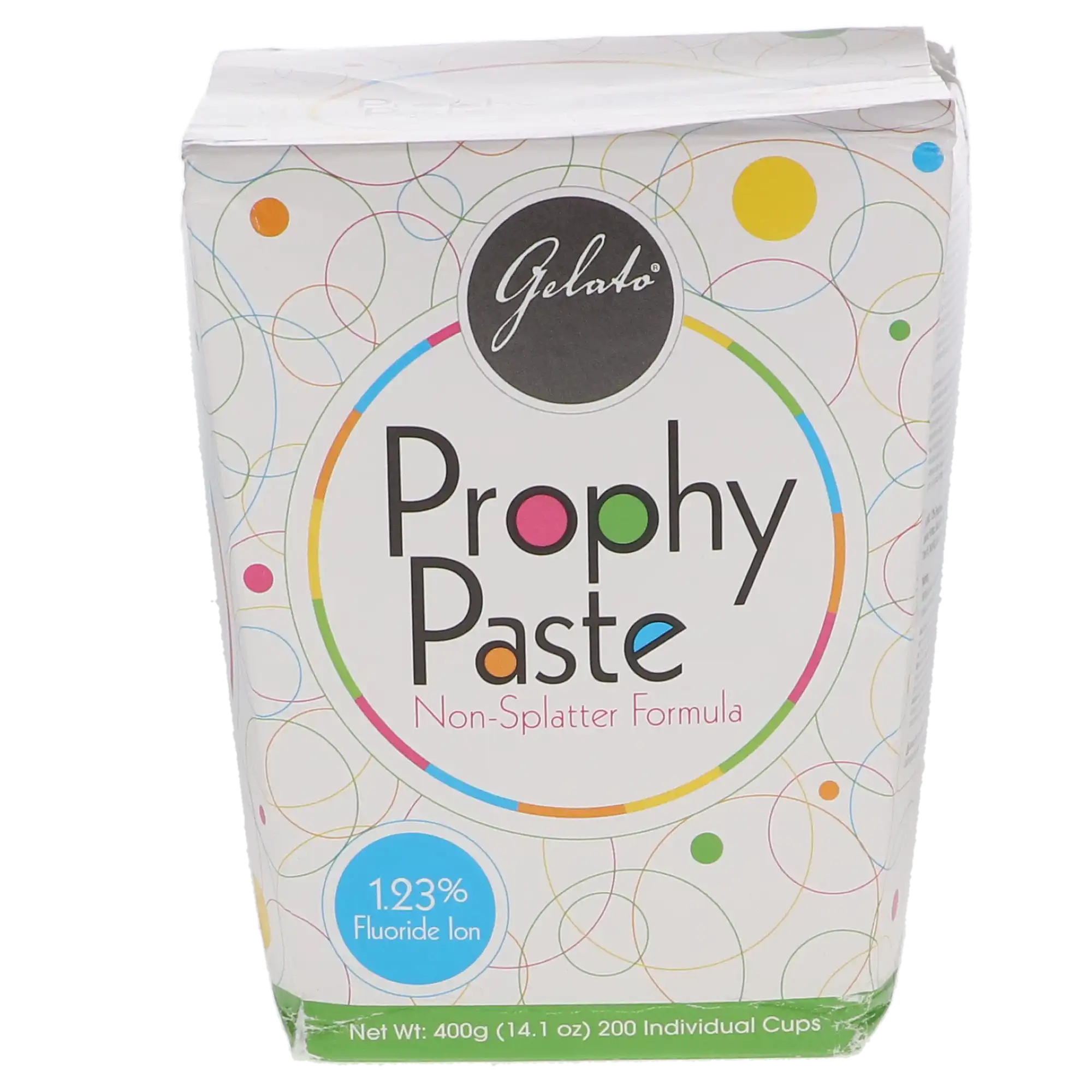 Gelato Prophy Paste with Fluoride, Medium Grit, Cherry, Unit Dose Cups, 2 g, 200/Box, 24-02477 thumbnail 4