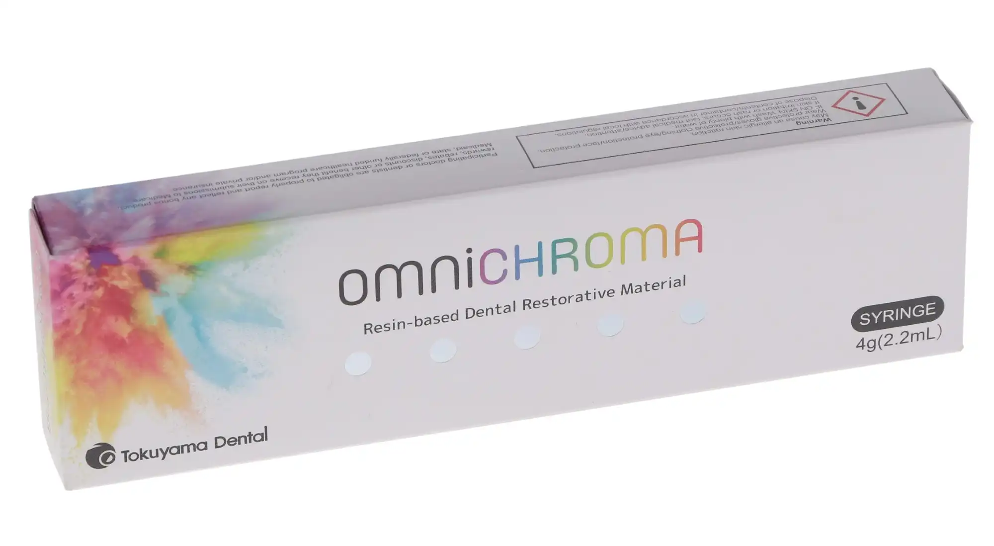 Tokuyama OMNICHROMA Universal Composite Syringe Refill, 4 g, Shade Universal, #10116 thumbnail 8