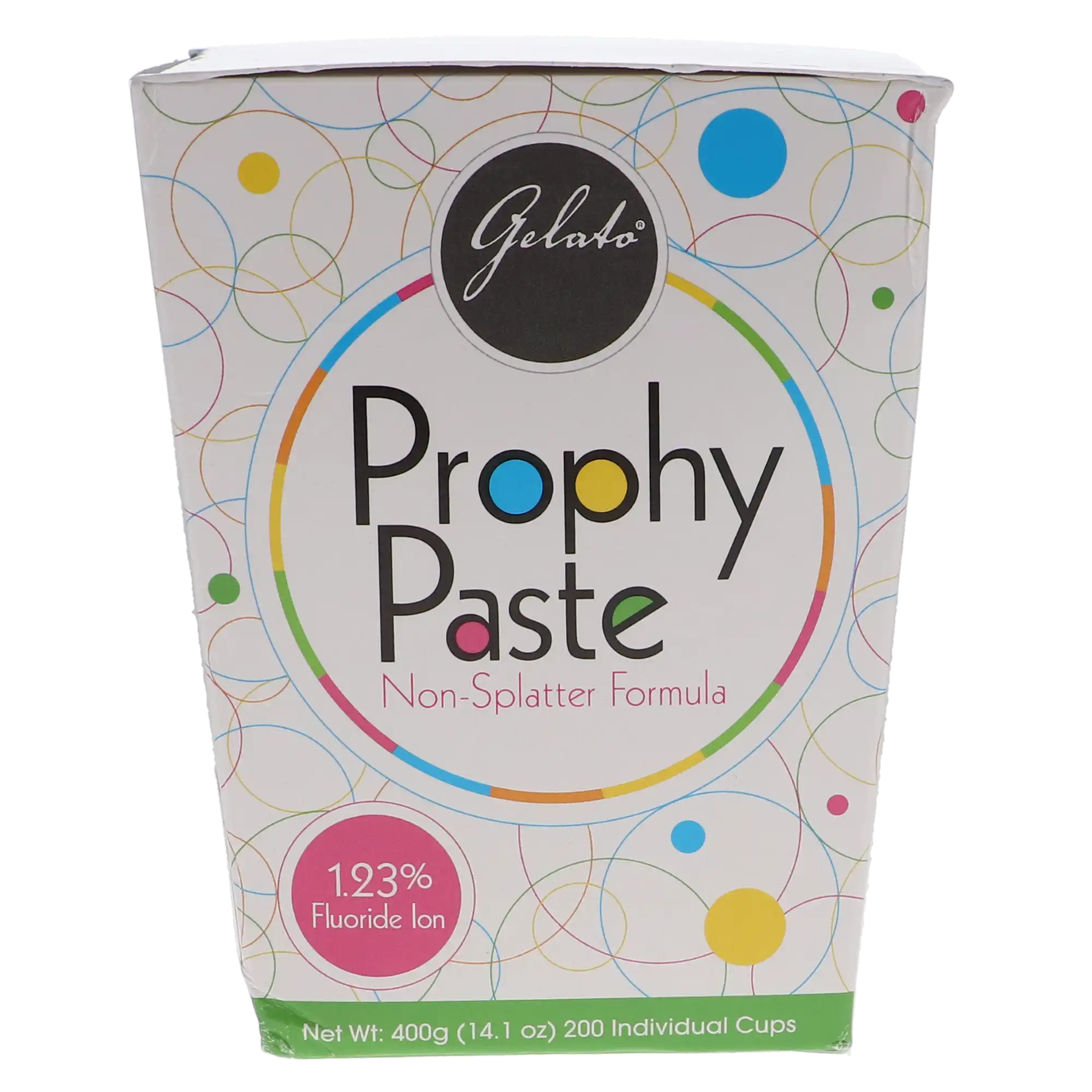 Gelato Prophy Paste with Fluoride, Extra Coarse Grit, Mint, Unit Dose Cups, 2 g, 200/Box, 24-05177 thumbnail 4