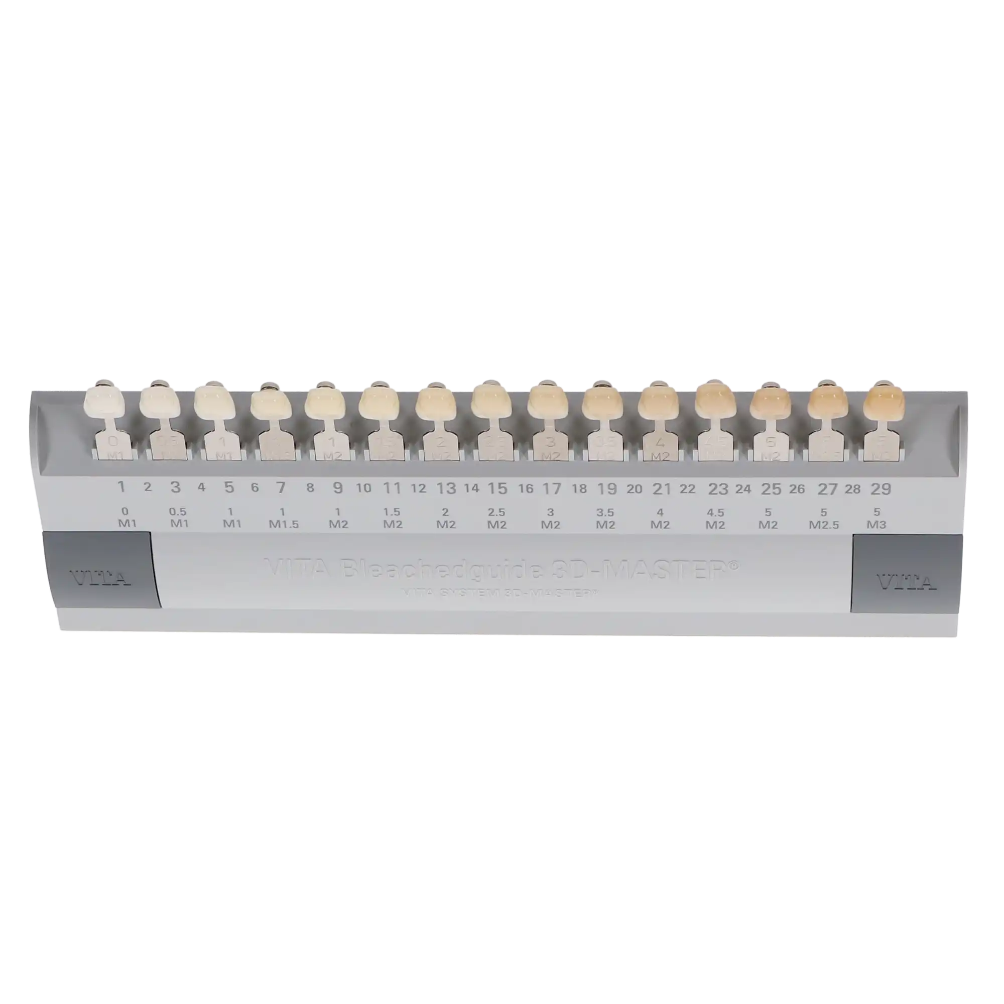 VITA Vitapan 3D-Master Bleached Shade Guide, 29 ADA Shade Levels, Autoclavable, 1/Pk, B361 thumbnail 8