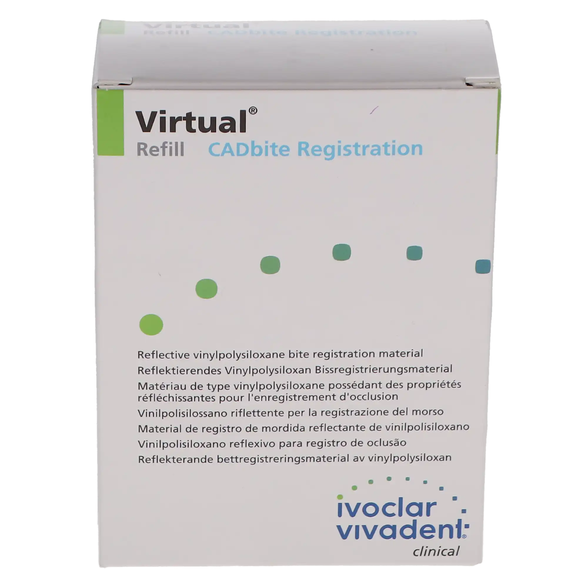 Virtual CADbite Bite Registration Material, 50 ml Cartridges, 2/Pk, 607908 thumbnail 4