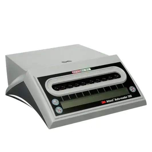 3M Attest Auto-Reader 390 Biological Monitor Incubator for Steam Sterilization, 10 Vial Capacity, 1/Pk, 390 thumbnail 4
