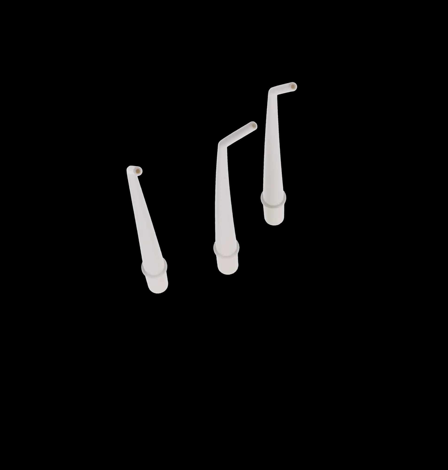 Crosstex Surgical Aspirator Tips, High Volume Evacuator, Plastic, Standard (1/8"), White, 30° Angle, 25/Bag, ZSAWH thumbnail 6