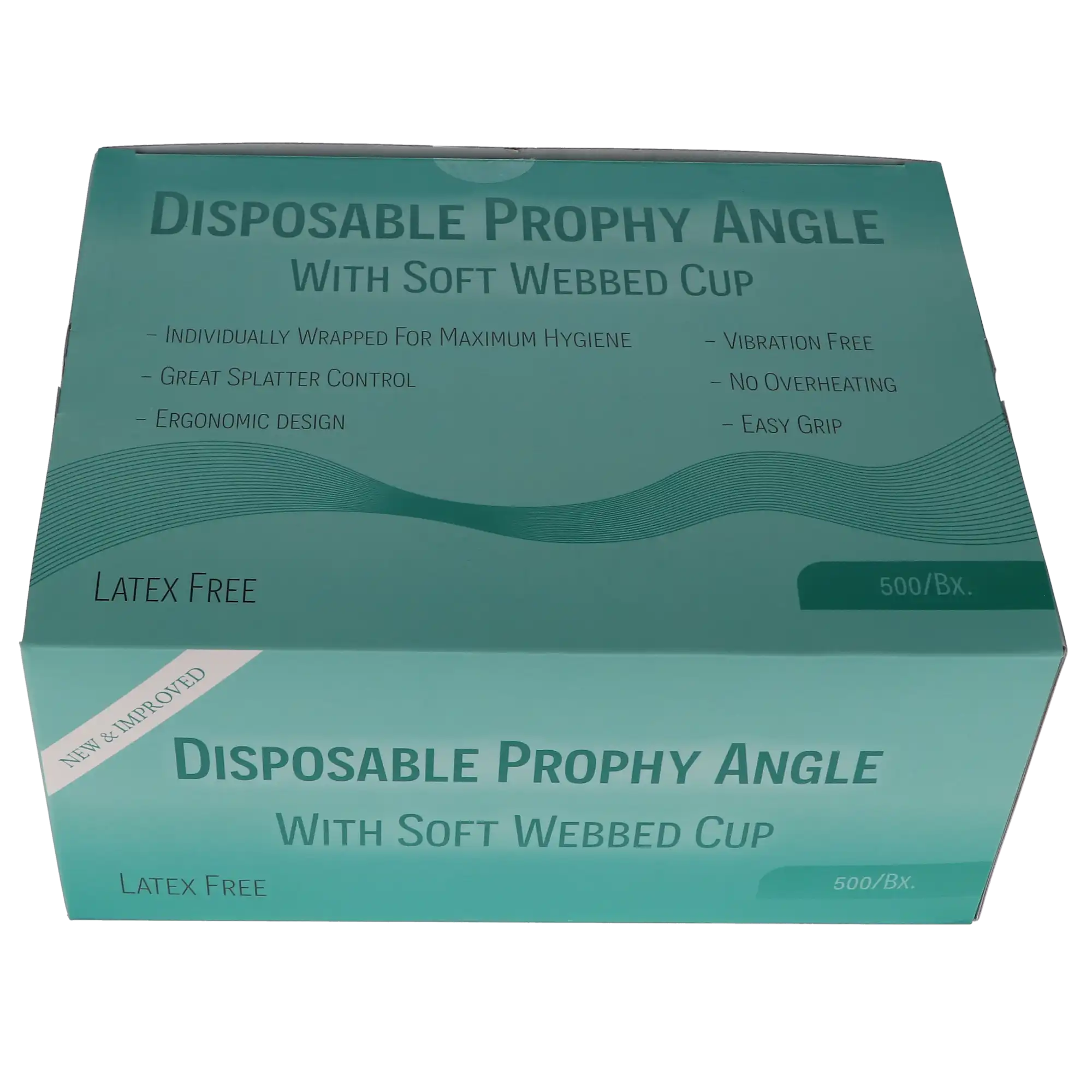 Disposable Prophy Angles, Soft Webbed Cup, Latex-Free, 500/Pk, 247-500 thumbnail 4