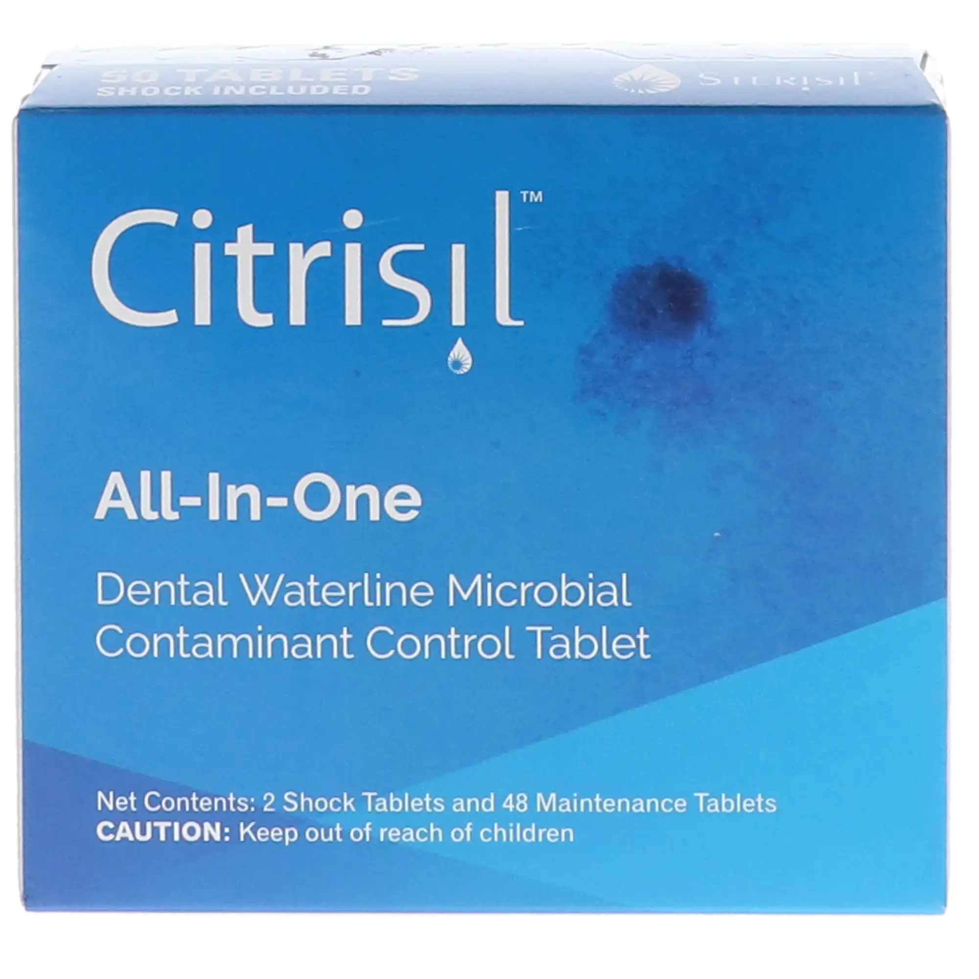 Sterisil CitriSil Dental Waterline Cleaner Tablets, Blue, 1L, 50/Pk (48 Maintenance + 2 Shock), C50-B thumbnail 4