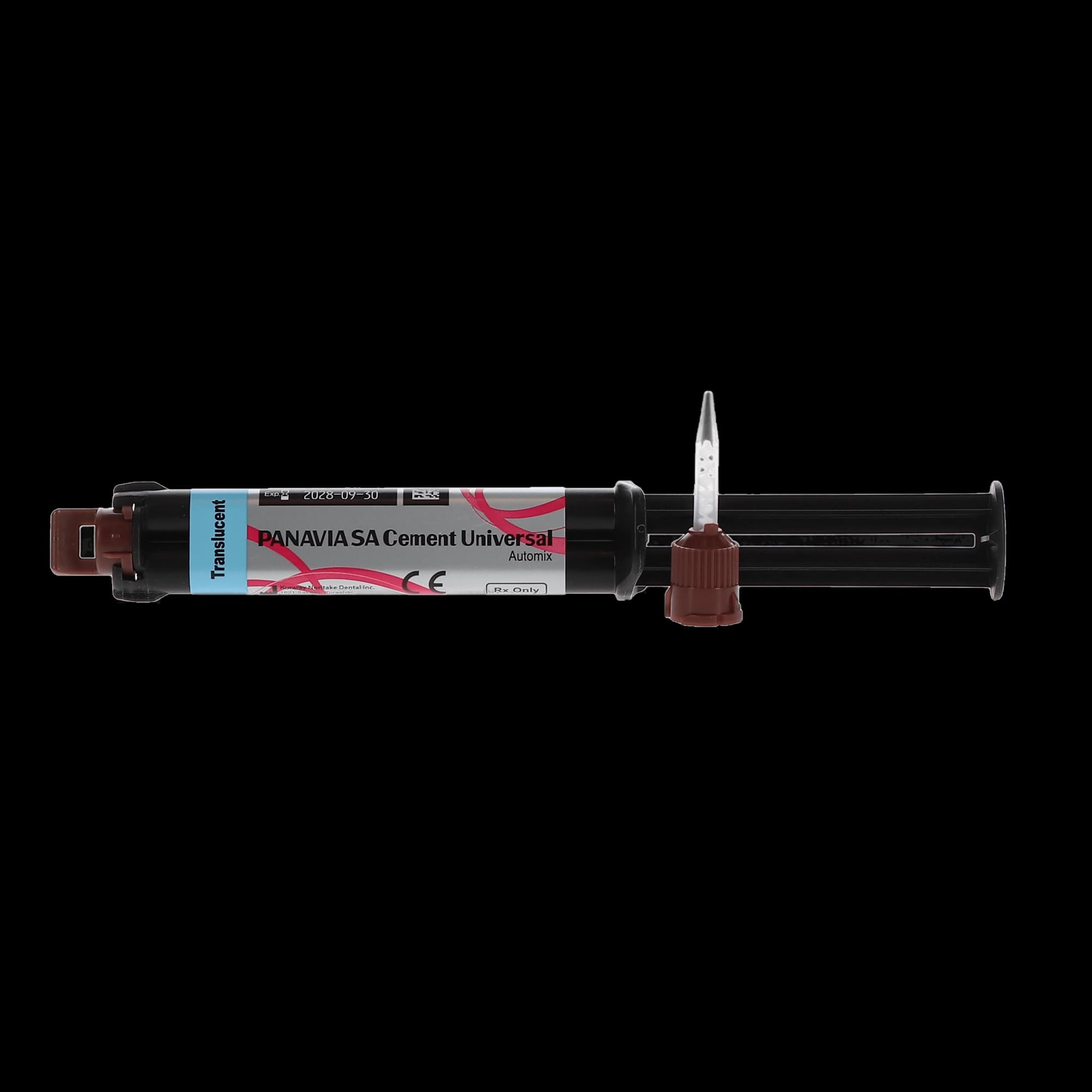 Panavia SA Cement Universal Automix Refill, Translucent, 4.6 mL (8.2 g) Syringe with 20 Mixing Tips, 4214KA thumbnail 7