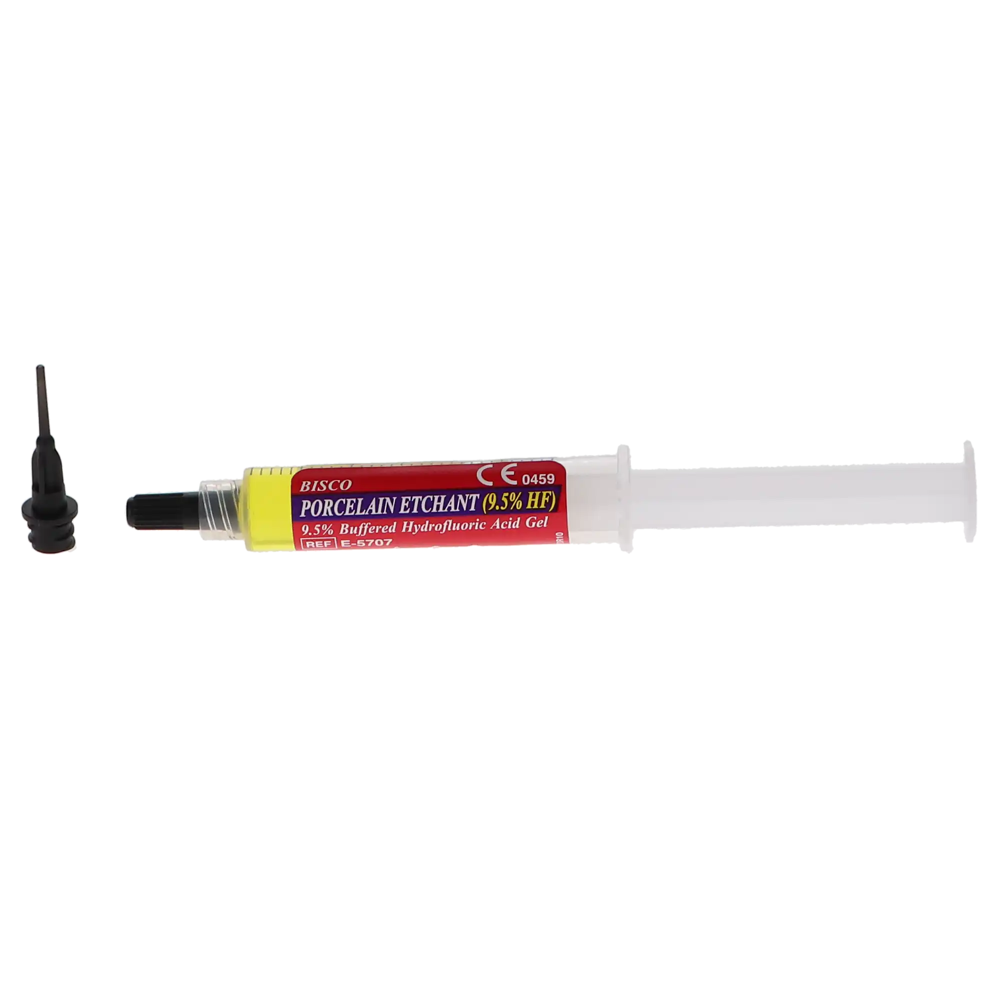 Bisco Porcelain Etchant Gel, 9.5% Hydrofluoric Acid, Syringe Refill, 5 g, 1/Pk, E-5707P thumbnail 5