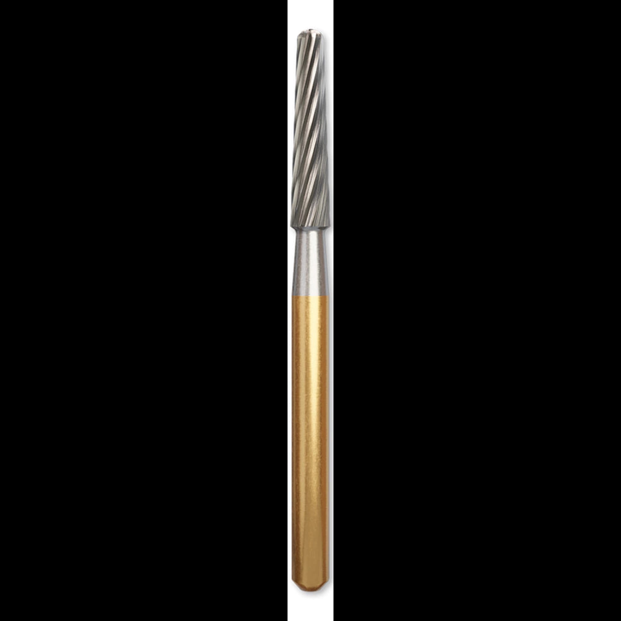 Alpen Operative T&F 12-Bladed Carbide Bur, FG, Round End Taper, #7675, 1.6 mm, 5/Pk, R707675 - Alpen Operative T&F 12-Bladed Carbide Bur, FG, Round End Taper, # 7675, 1.6 mm, 5/Pk, R707675 - Image 1