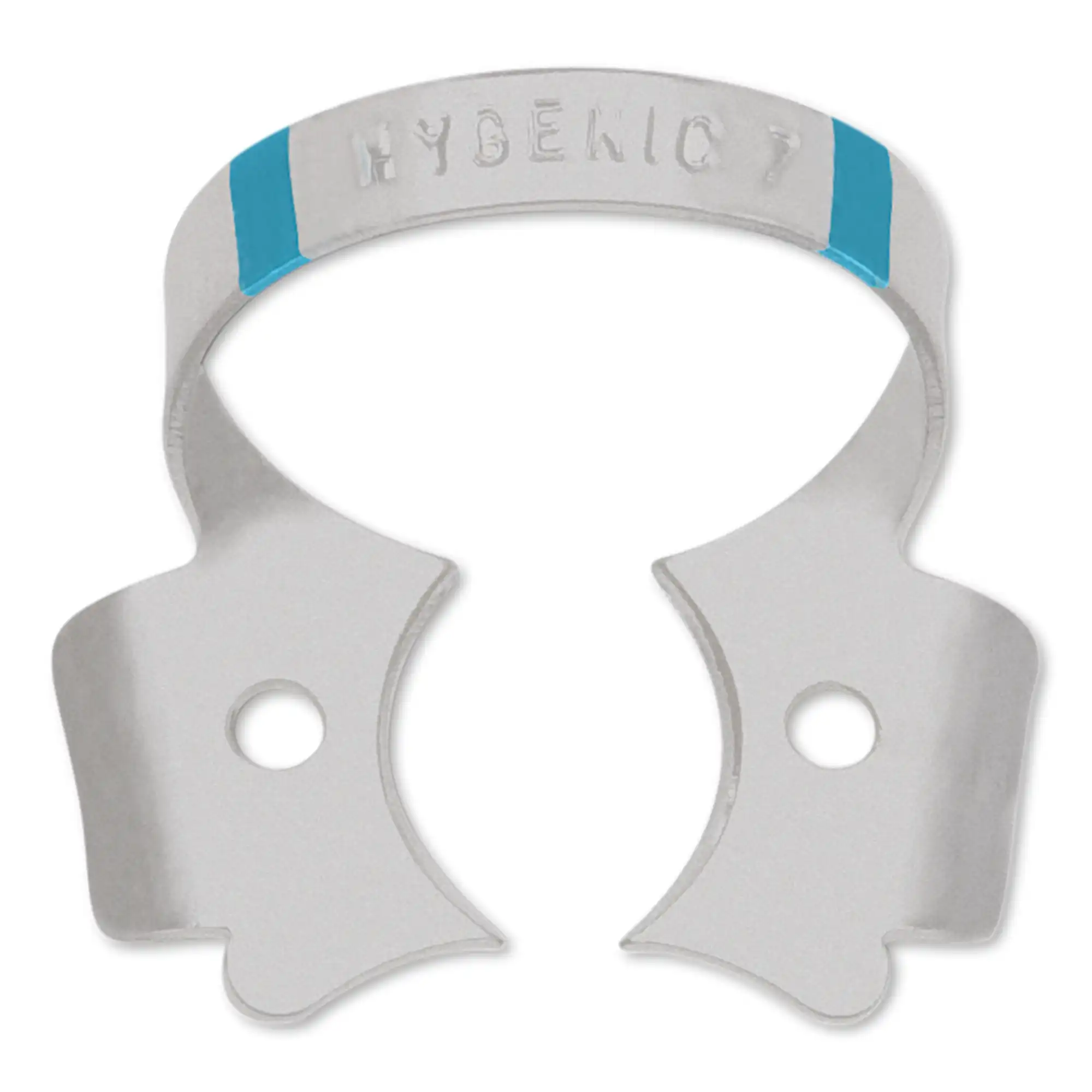 Hygenic Fiesta Color-Coded Winged Rubber Dam Clamp, #7, Light Blue, Matte Finish, 1/Pk, H09960 thumbnail 2