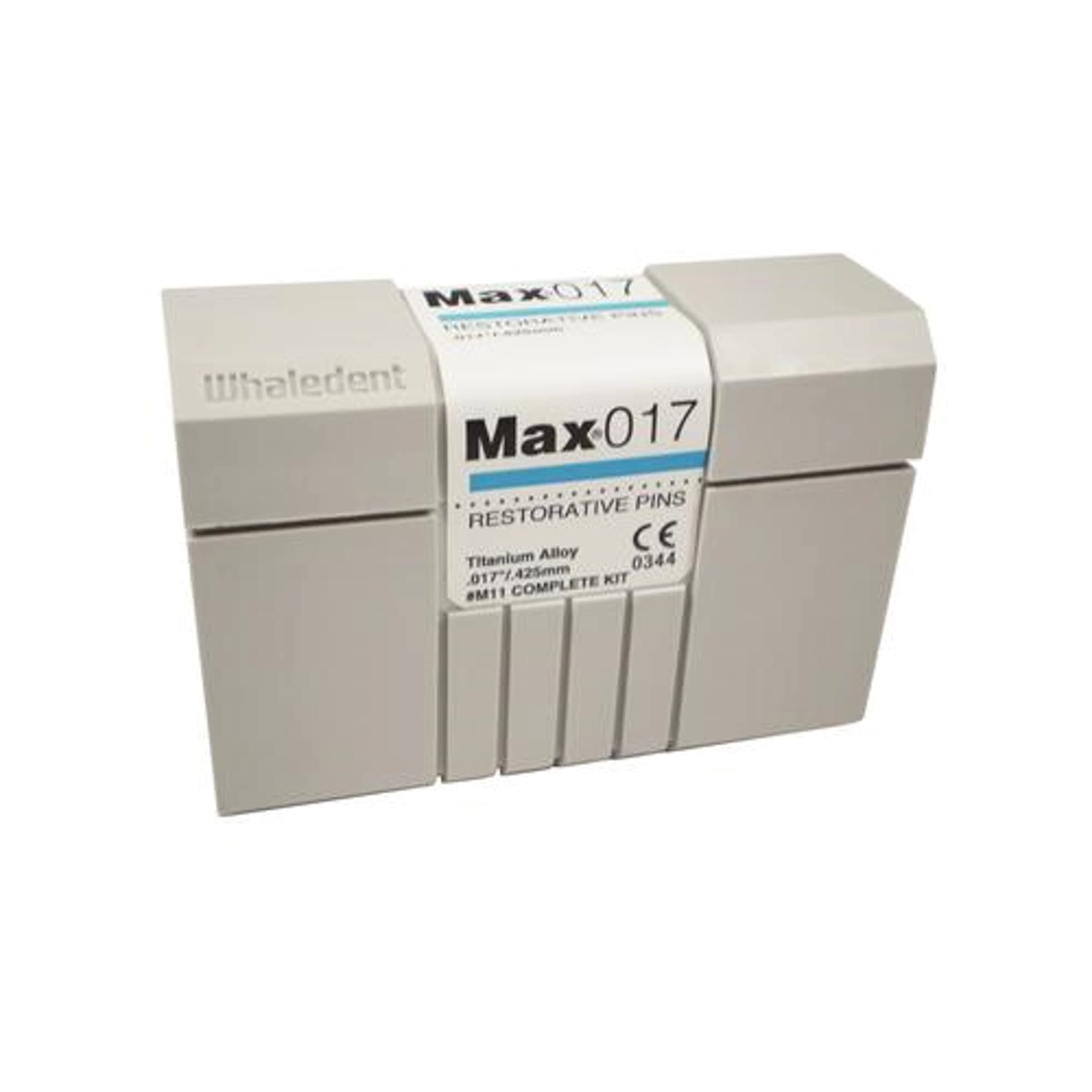 Max Restorative Pins, Complete Kit, 0.017", Blue, 20/Pk, M11 - Max Restorative Pins, Complete Kit, 0.017", Blue, 20/Pk, M11 - Image 1