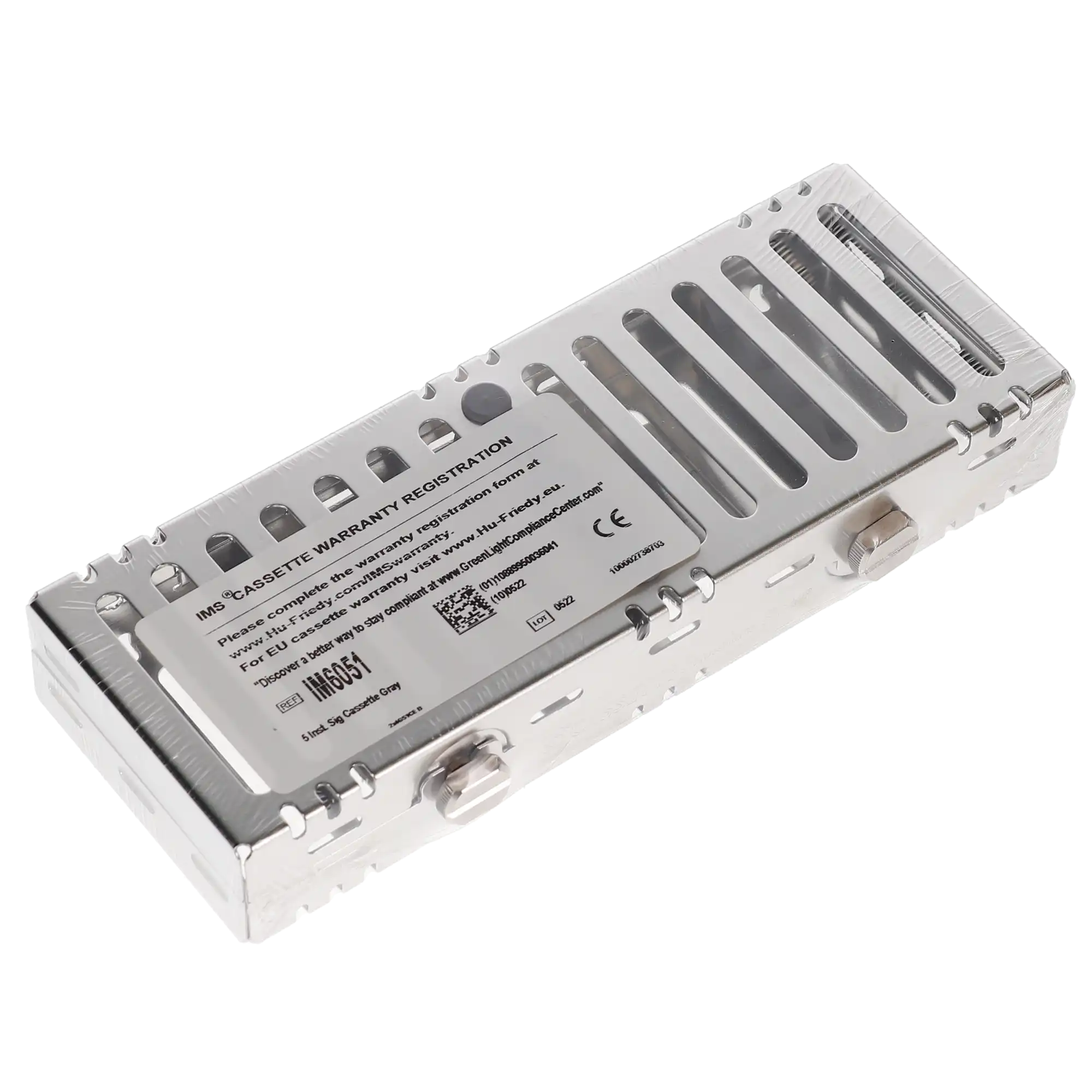 Hu-Friedy IMS Signature Series Exam Cassette, 5-Instrument, Grey, 1/Pk, IM6051 thumbnail 3