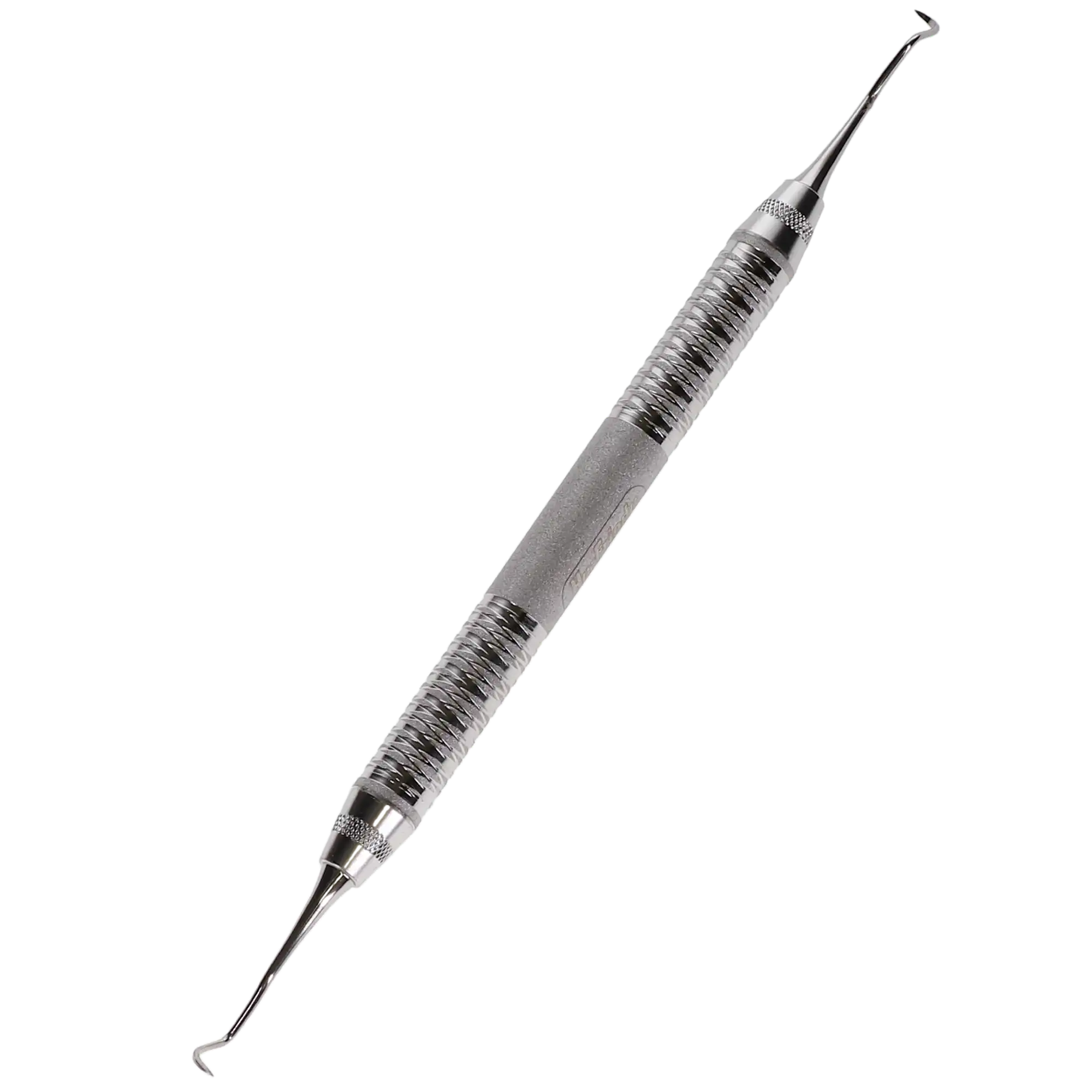 Hu-Friedy 204S Sickle Scaler, Double-End, #6 Satin Steel Handle, S204S6 thumbnail 2