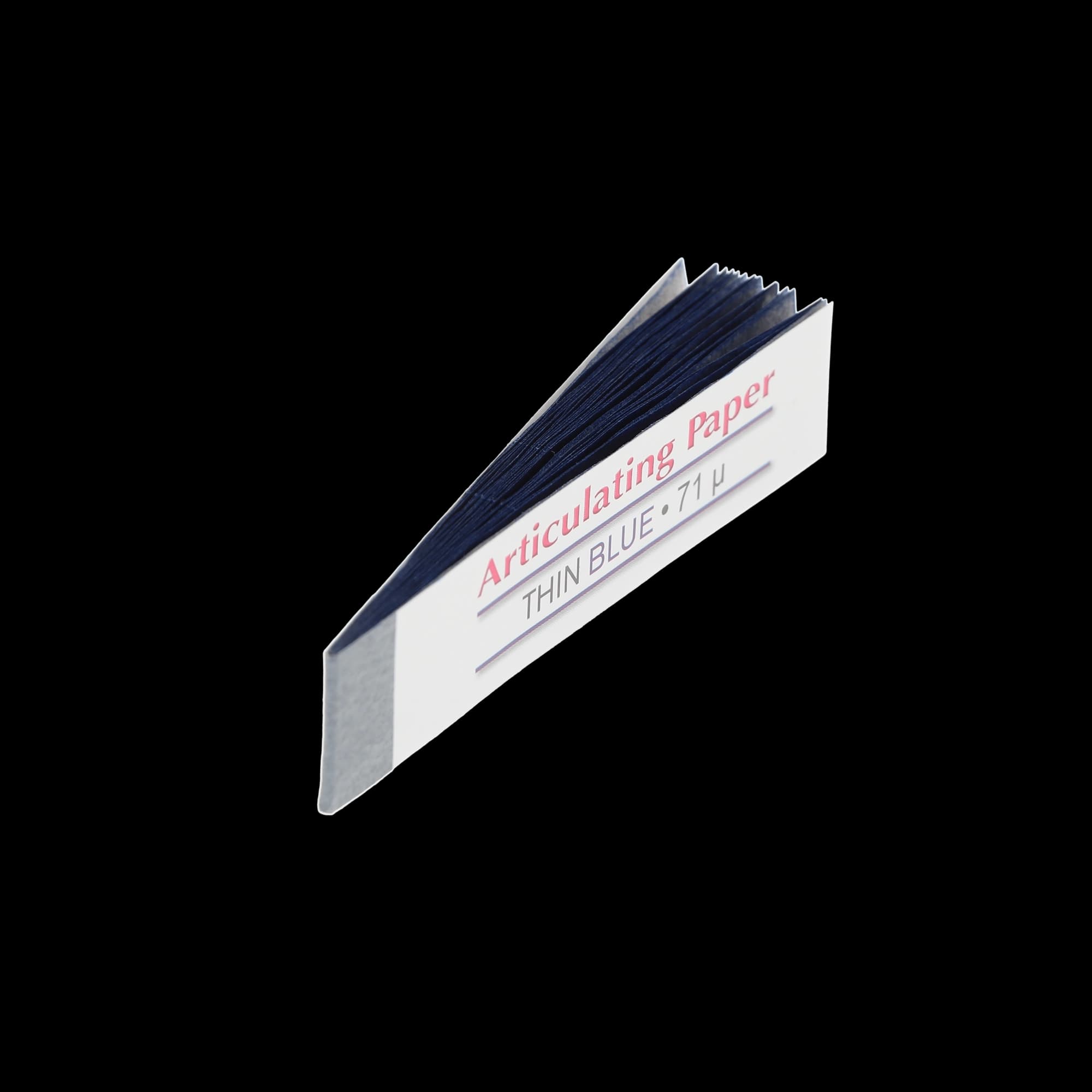 Prehma Articulating Paper, Thin, 101.60 Microns, Blue, 144 Sheets (12 Books x 12), 04-00222 thumbnail 4