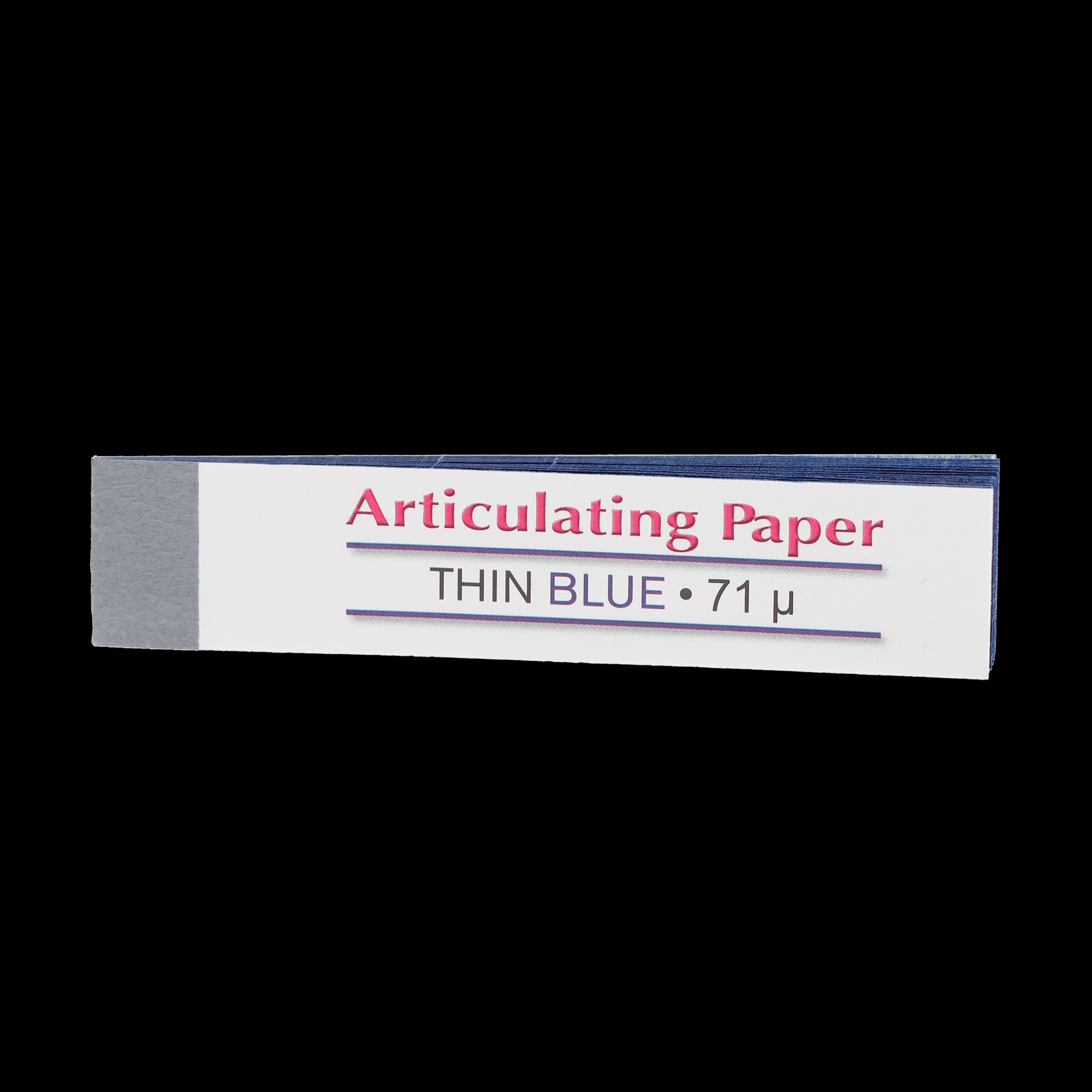 Prehma Articulating Paper, Thin, 101.60 Microns, Blue, 144 Sheets (12 Books x 12), 04-00222 thumbnail 2
