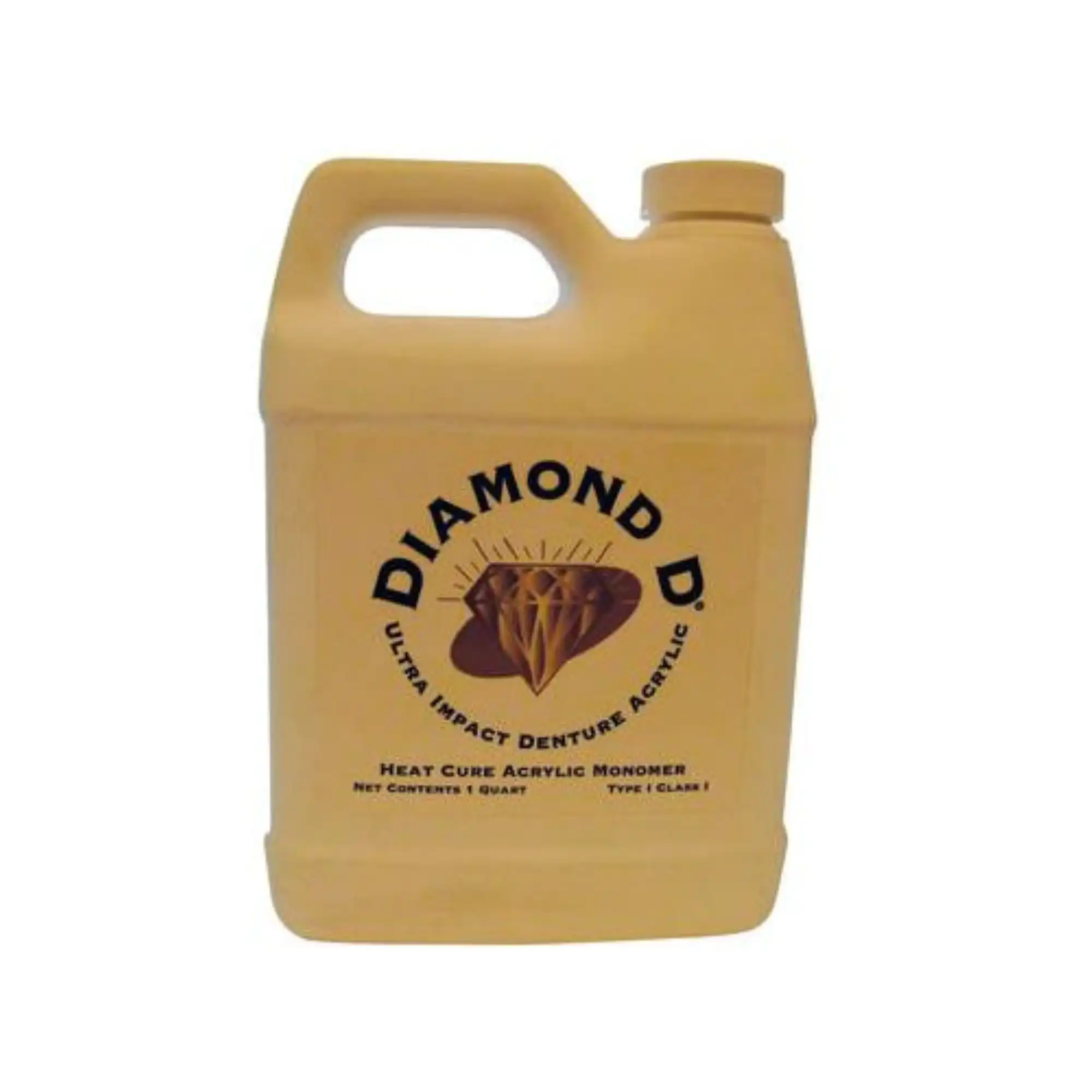 Diamond D Heat Cure Liquid Monomer, 1 Quart Bottle, 1013015 thumbnail 3
