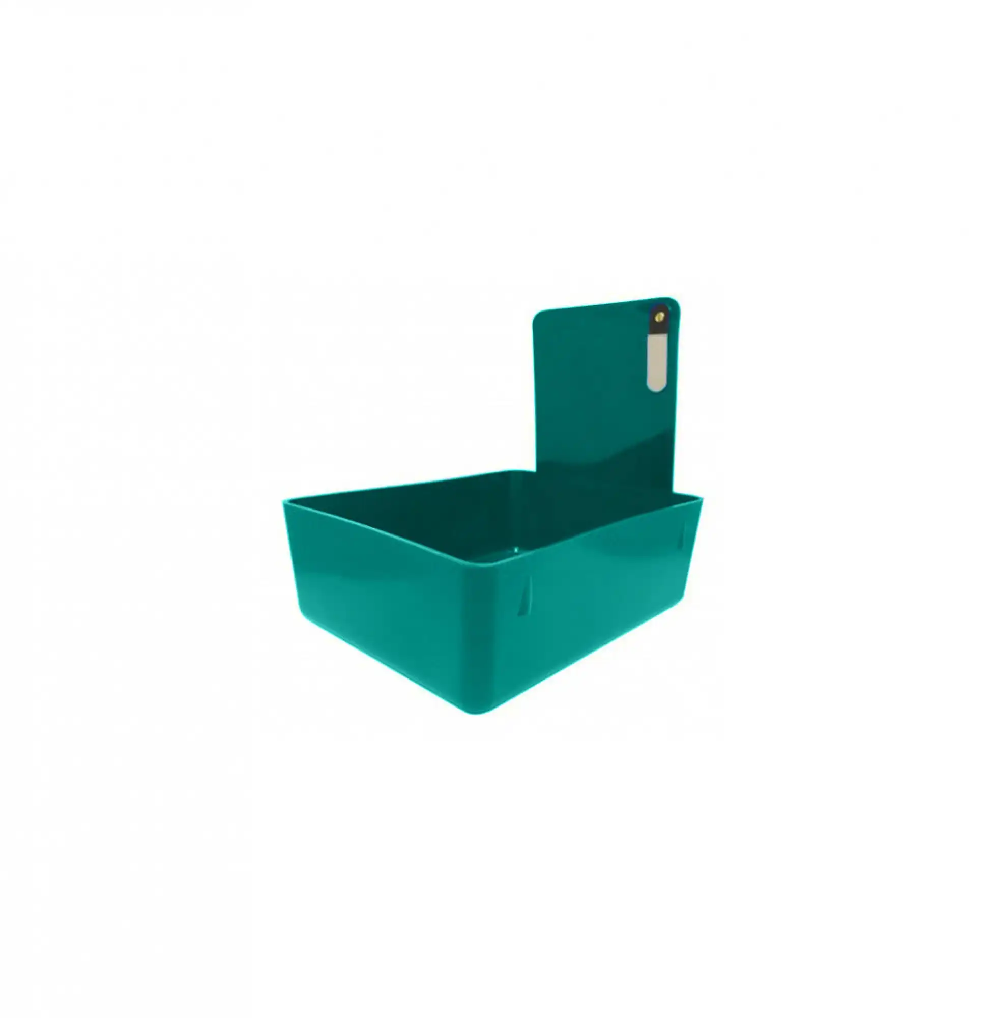 Keystone New Age Aqua Lab Work Pans, 7" x 5" x 2-1/2", Aqua, 12/Pack thumbnail 3