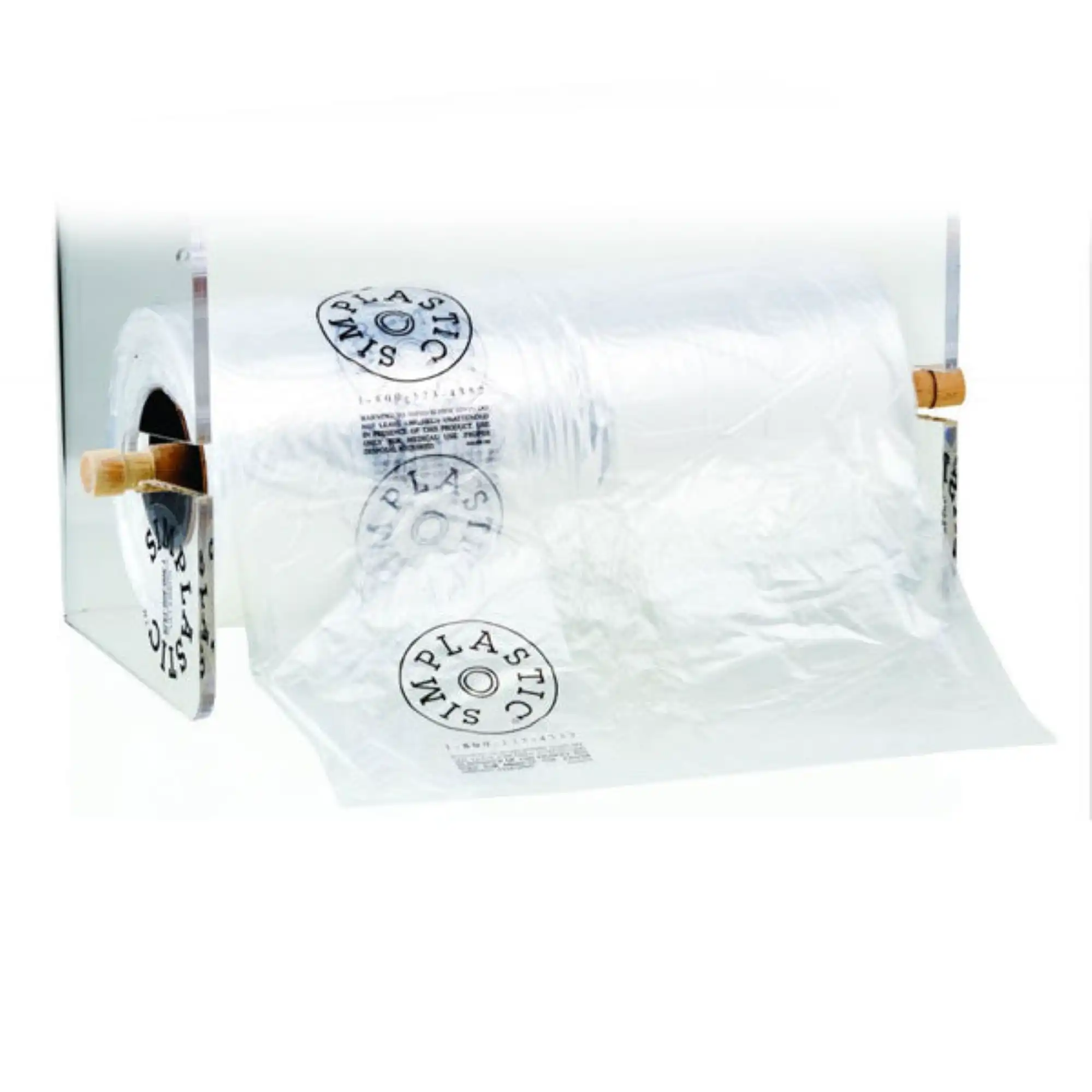 Keystone Simplastic Unicover Clear Disposable Barrier Sleeve, 16.5" x 13.5" x 31", 300/Roll - Simplastic Unicover ,Clear, 300/Bx - Image 1