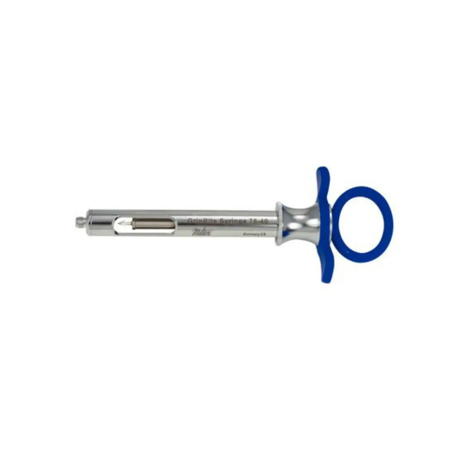Miltex Aspirating Syringe, CW Type, Petite, 1.8 cc, Blue, 1/Pk, 76-40 - Aspirating Syringe, CW Type, Petite, 1.8 cc, Blue, 1/Pk - Image 1