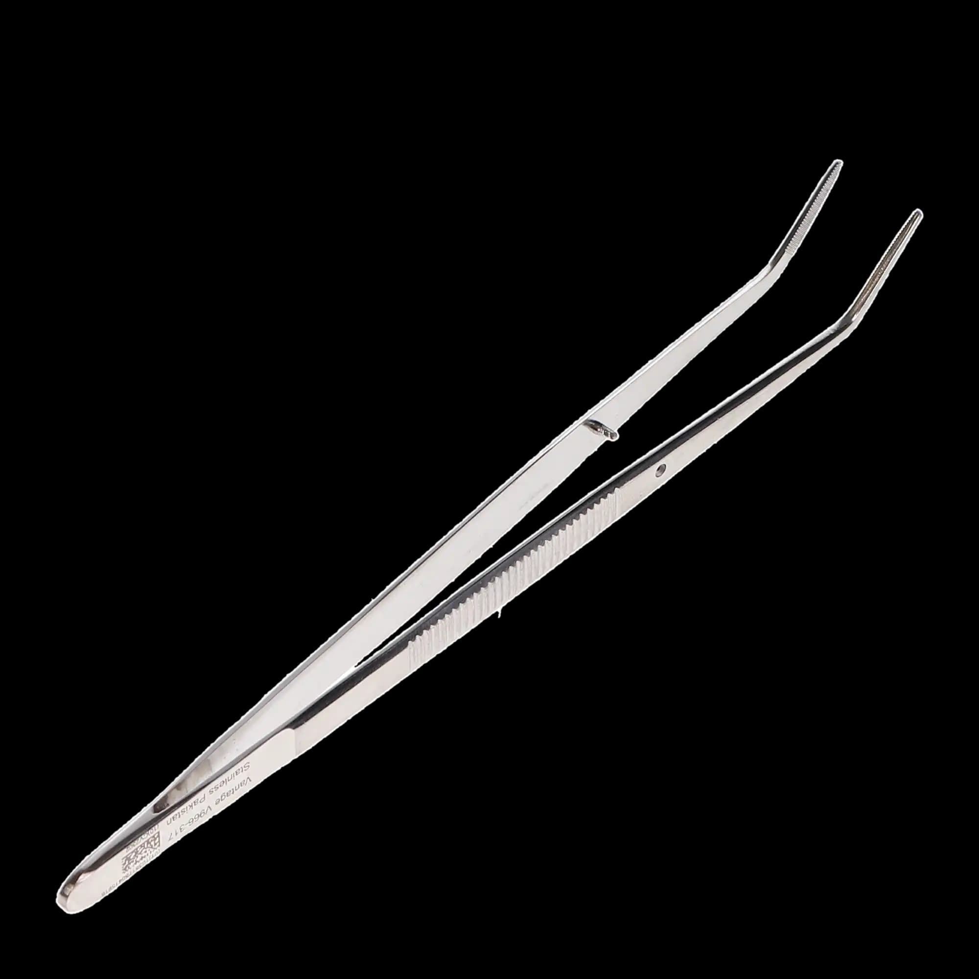 Vantage College Cotton Pliers, #317, Serrated Tips, 6", 1/Pk, V966-317 thumbnail 3