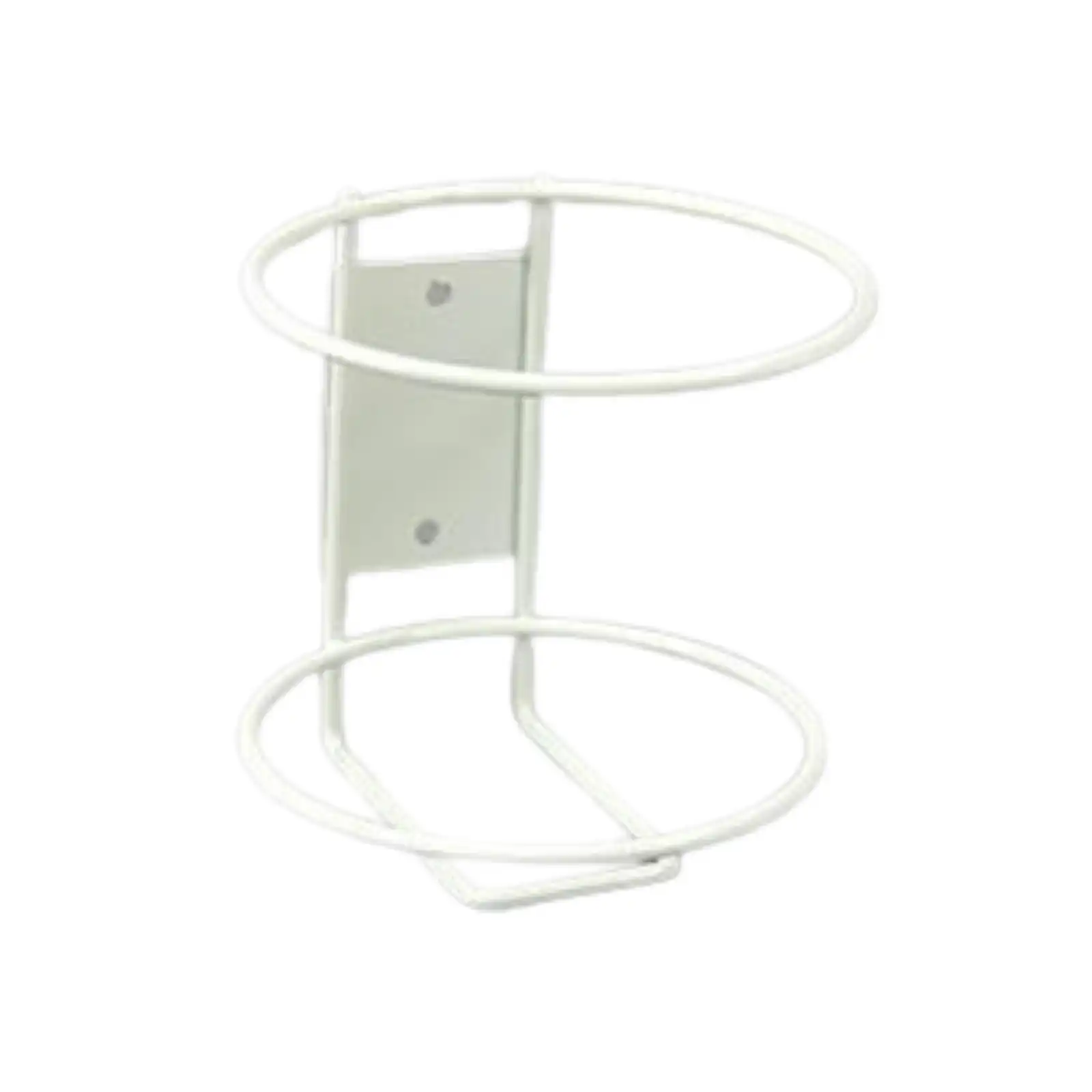 Hold-It Canister Holder, Wall Mount, White, 6" x 5.625", #109 thumbnail 5