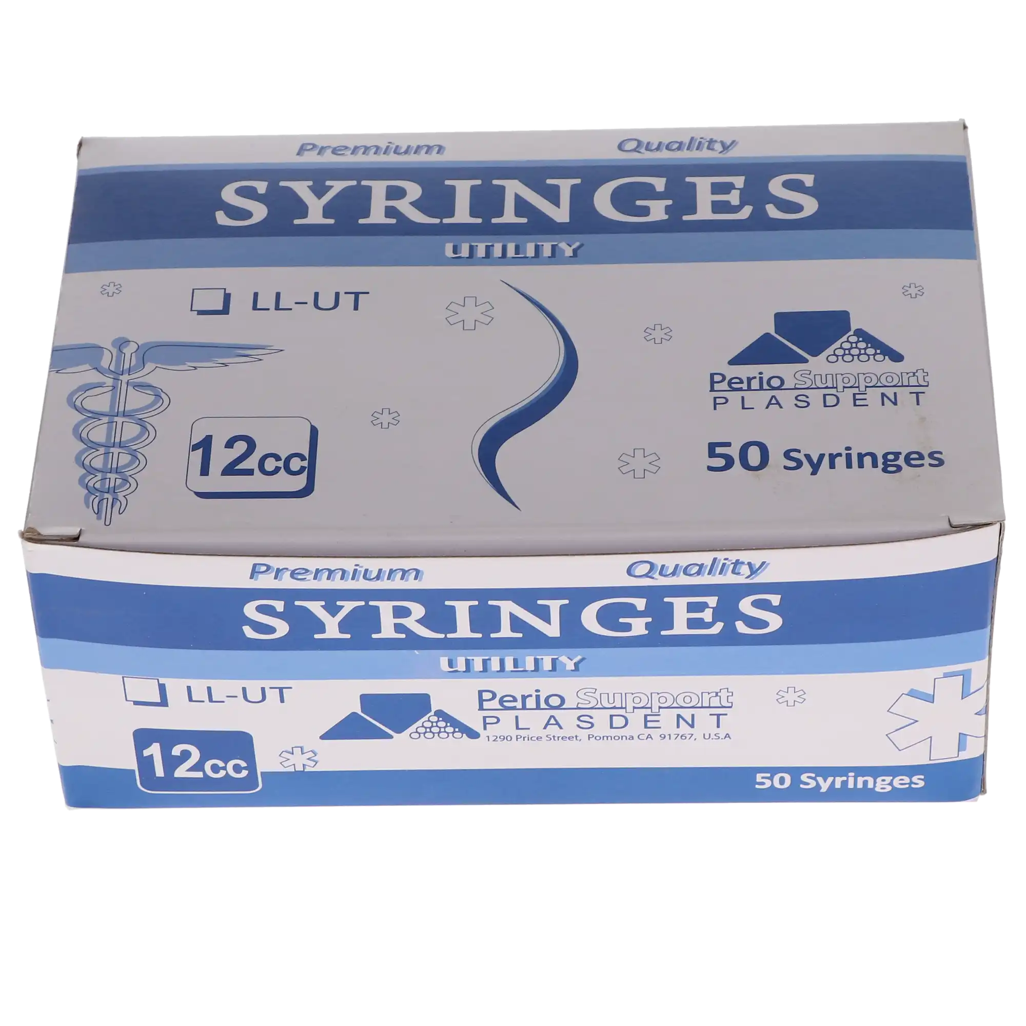 Plasdent Disposable Curved Tip Utility Syringe, No. 412, 12cc, 50/Box, LL-UT thumbnail 4