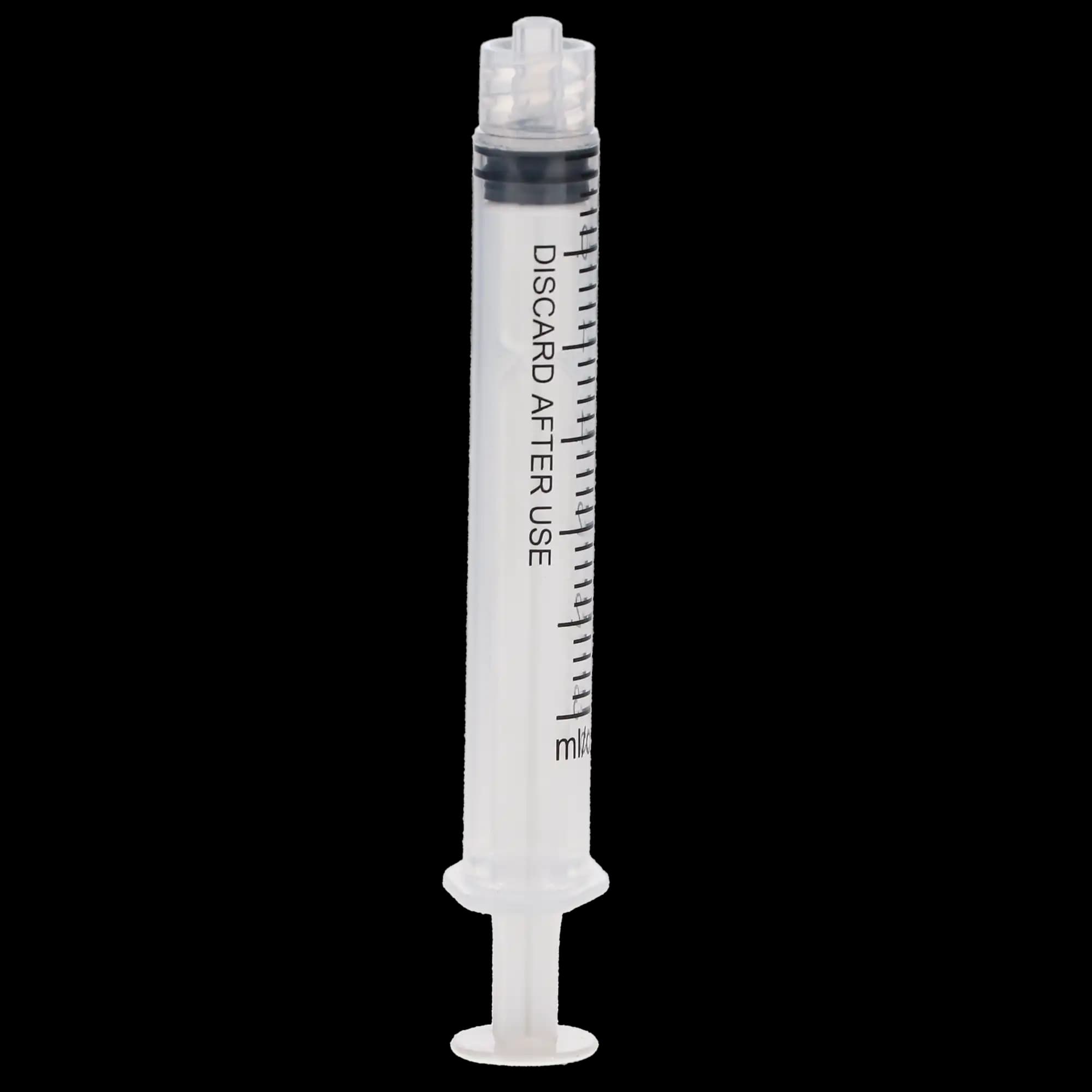 Plasdent Luer-Lock Endo Irrigation Syringes, 3cc, Disposable, Non-Sterile, 100/Box, LL03 - Luer Lock Endo Irrigation Syringes, 3 cc, 100/Pk, LL03 - Image 1