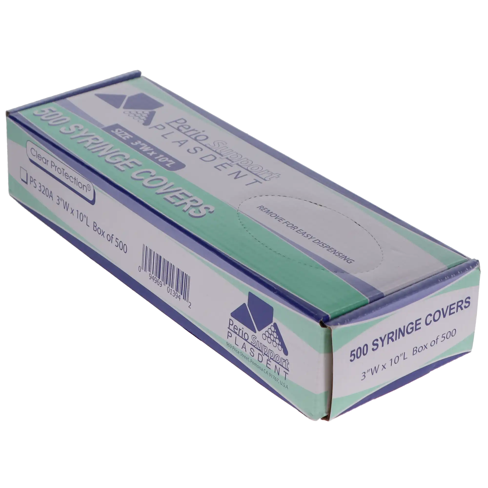 Plasdent Air/Water Syringe Cover Sleeves, Clear Plastic, 3" x 10", 500/Pk, PS320A thumbnail 5