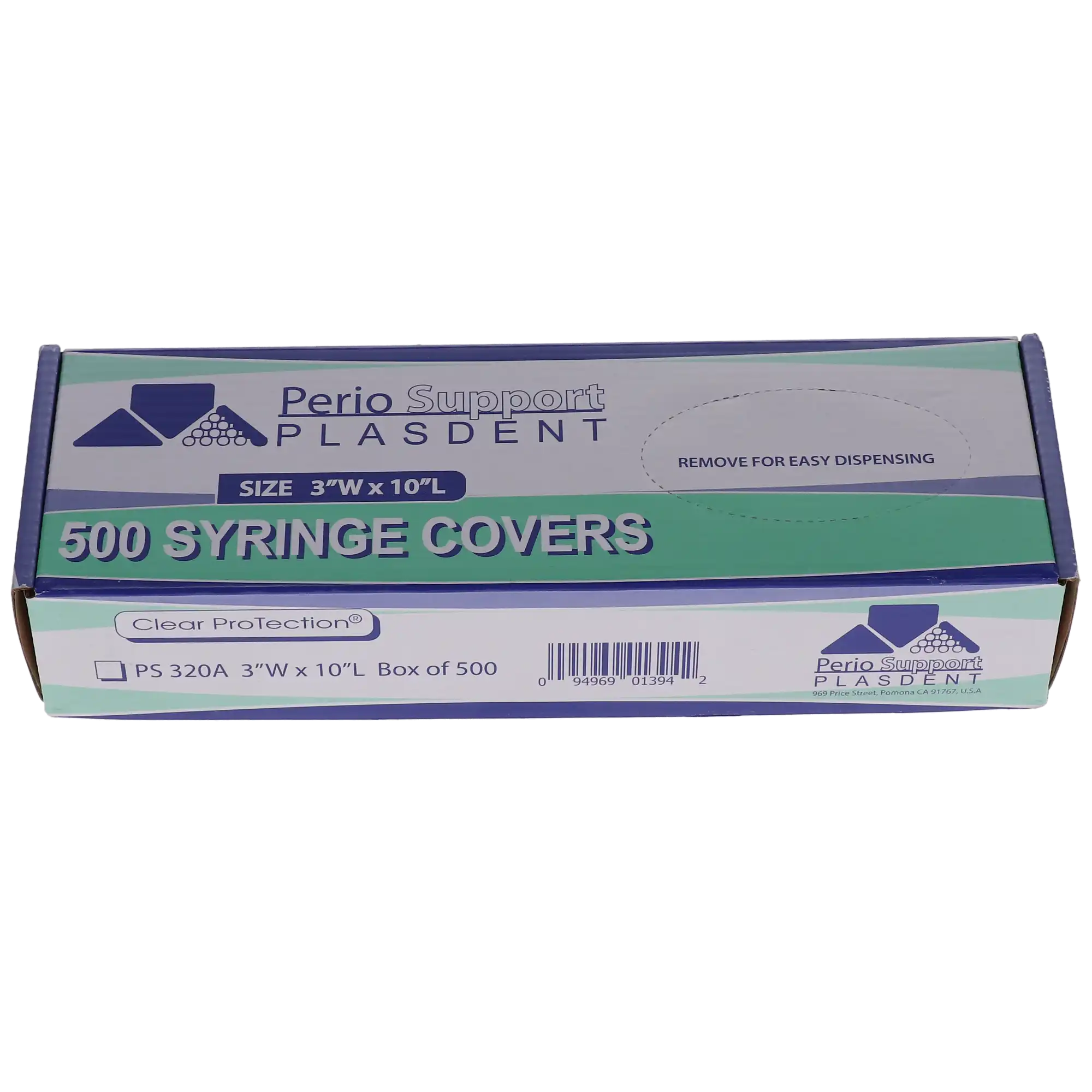 Plasdent Air/Water Syringe Cover Sleeves, Clear Plastic, 3" x 10", 500/Pk, PS320A thumbnail 6
