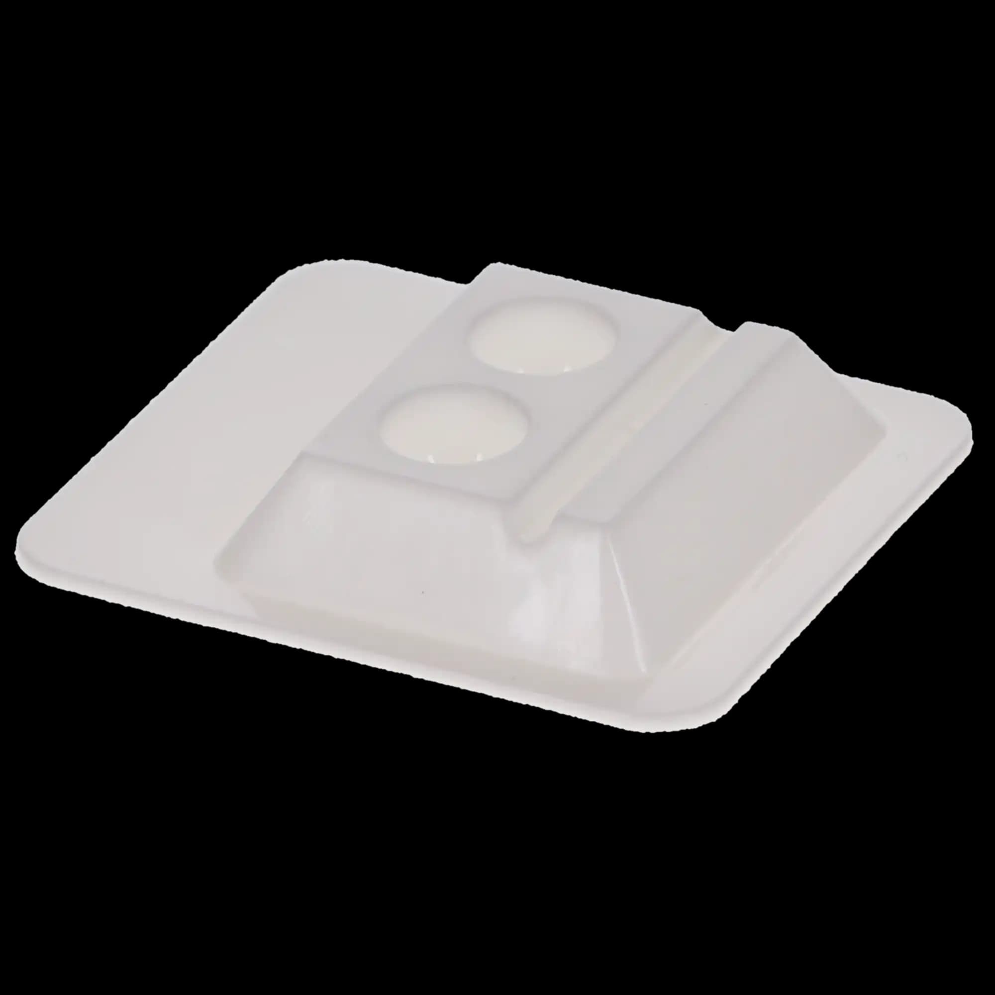 Bondwell Disposable Mixing Wells, 2-Well, White, 500/Pk, 900MW(B)-2 - Bondwell Disposable Mixing Wells, 2-Well, White, 500/Pk, 900MW(B)-2 - Image 1