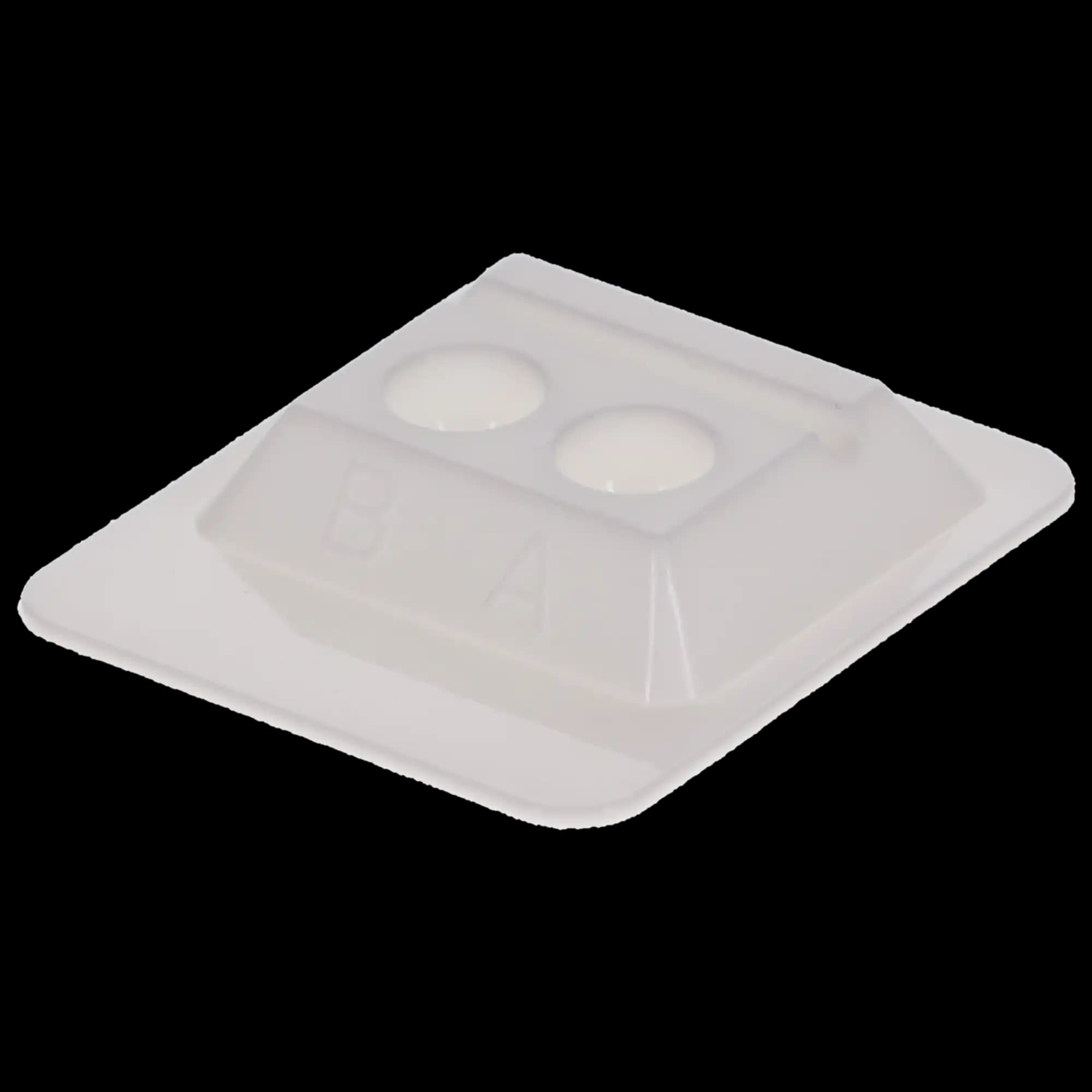 Bondwell Disposable Mixing Wells, 2-Well, White, 500/Pk, 900MW(B)-2 thumbnail 2