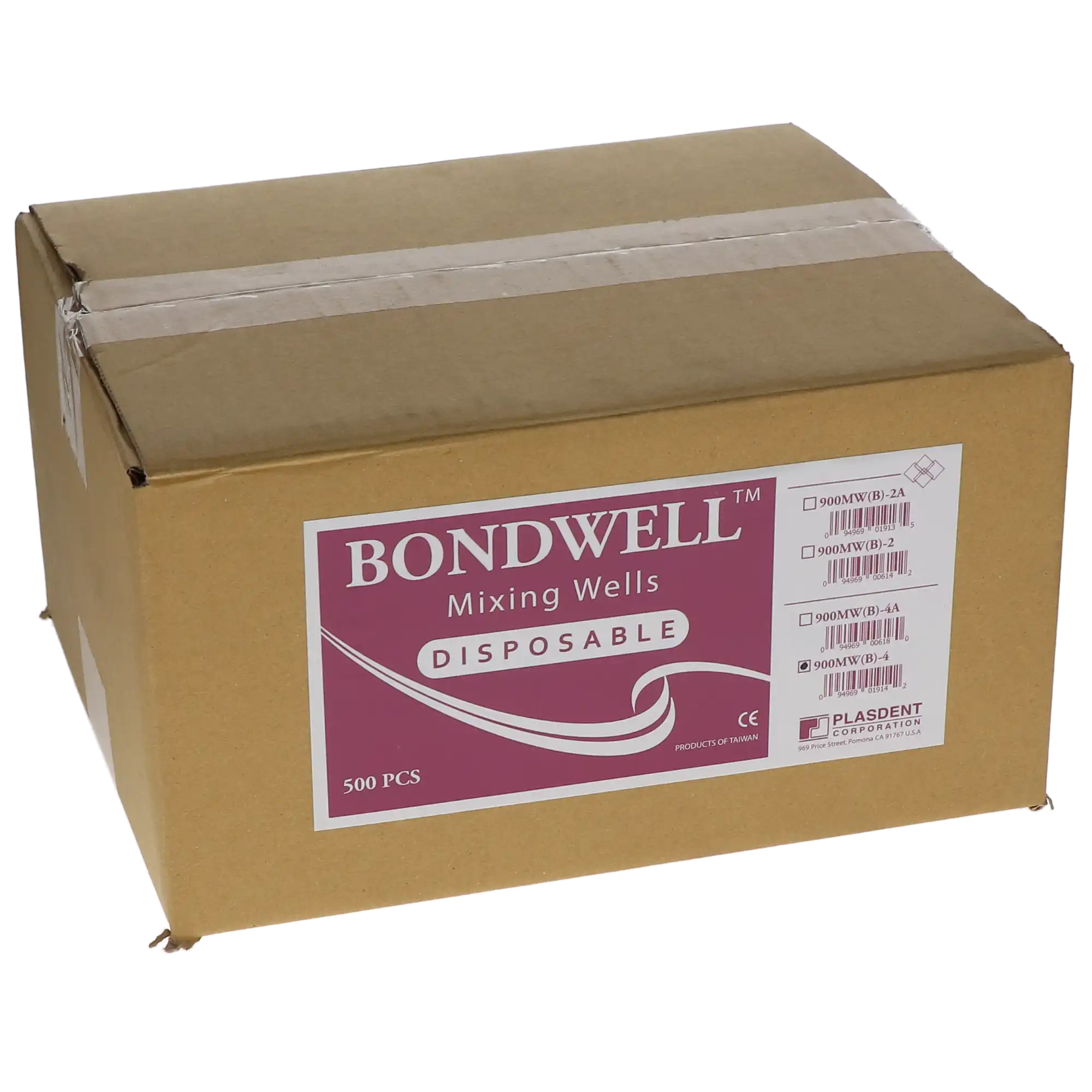 Bondwell Disposable Mixing Wells, 4-Well, White, 500/Box, 900MW(B)-4 thumbnail 4